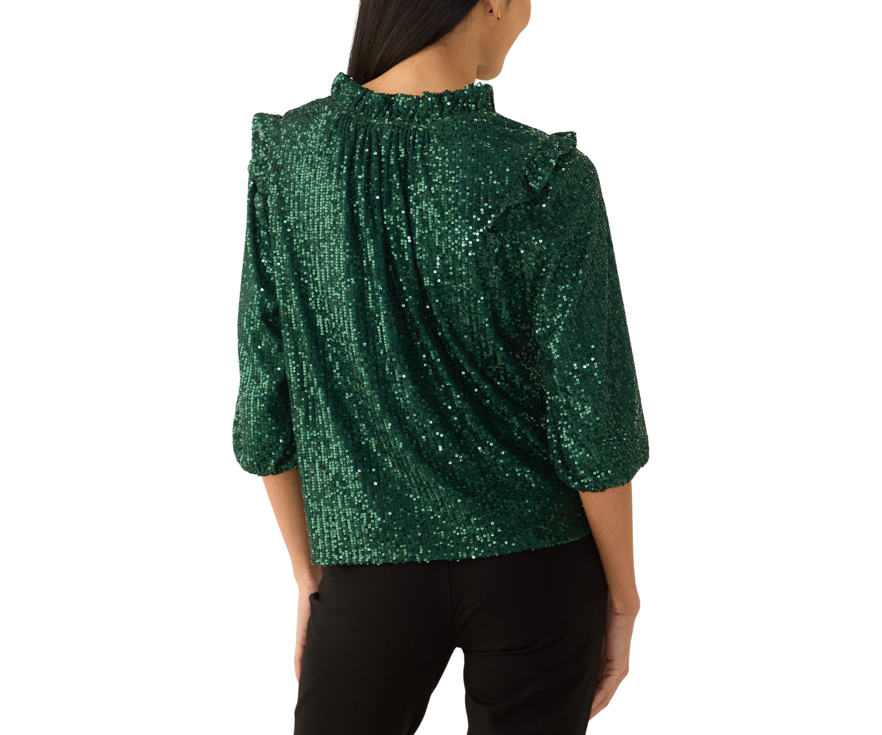 Petite Sequin Top 