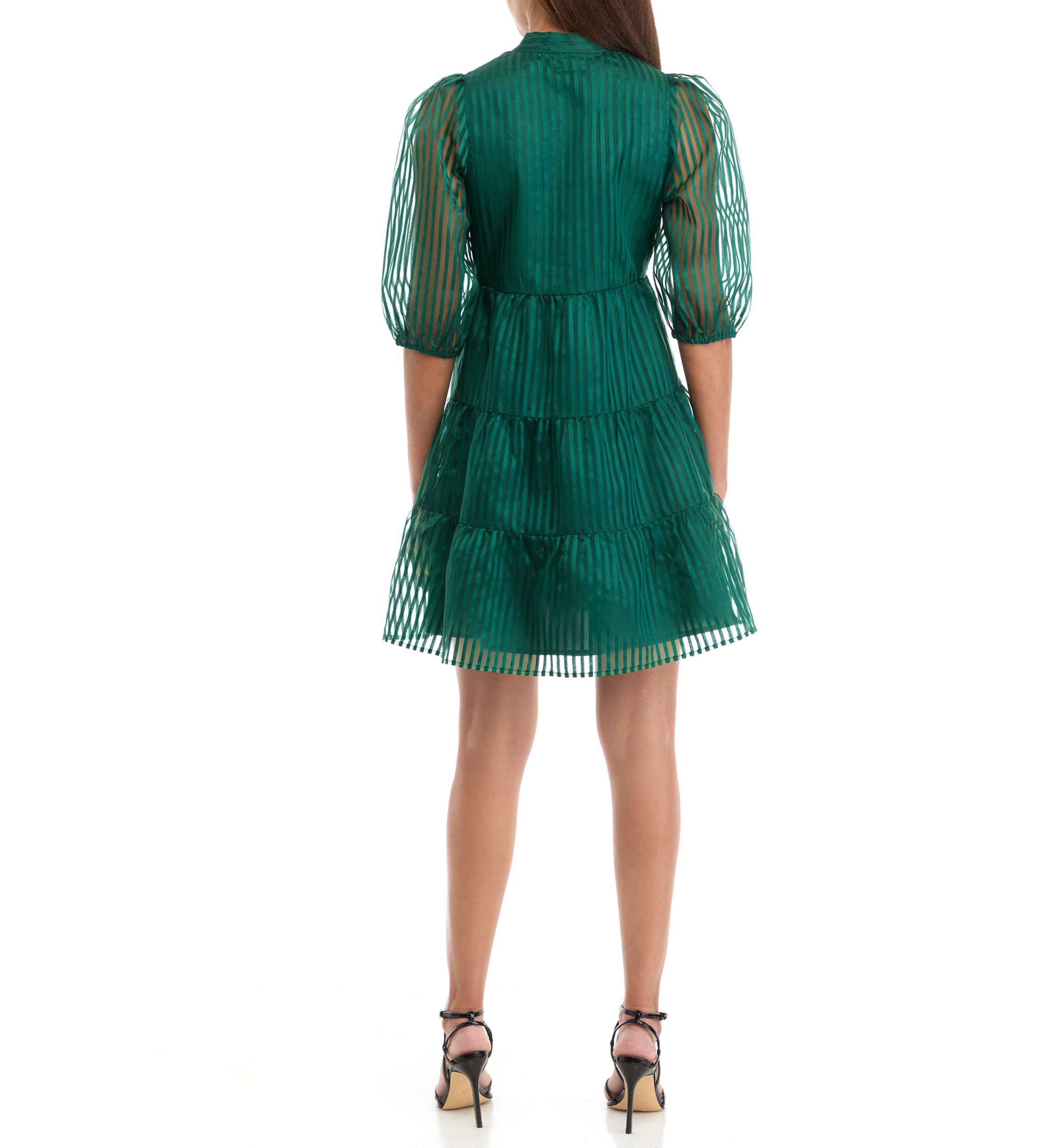 Womens Shadow Stripe Dress