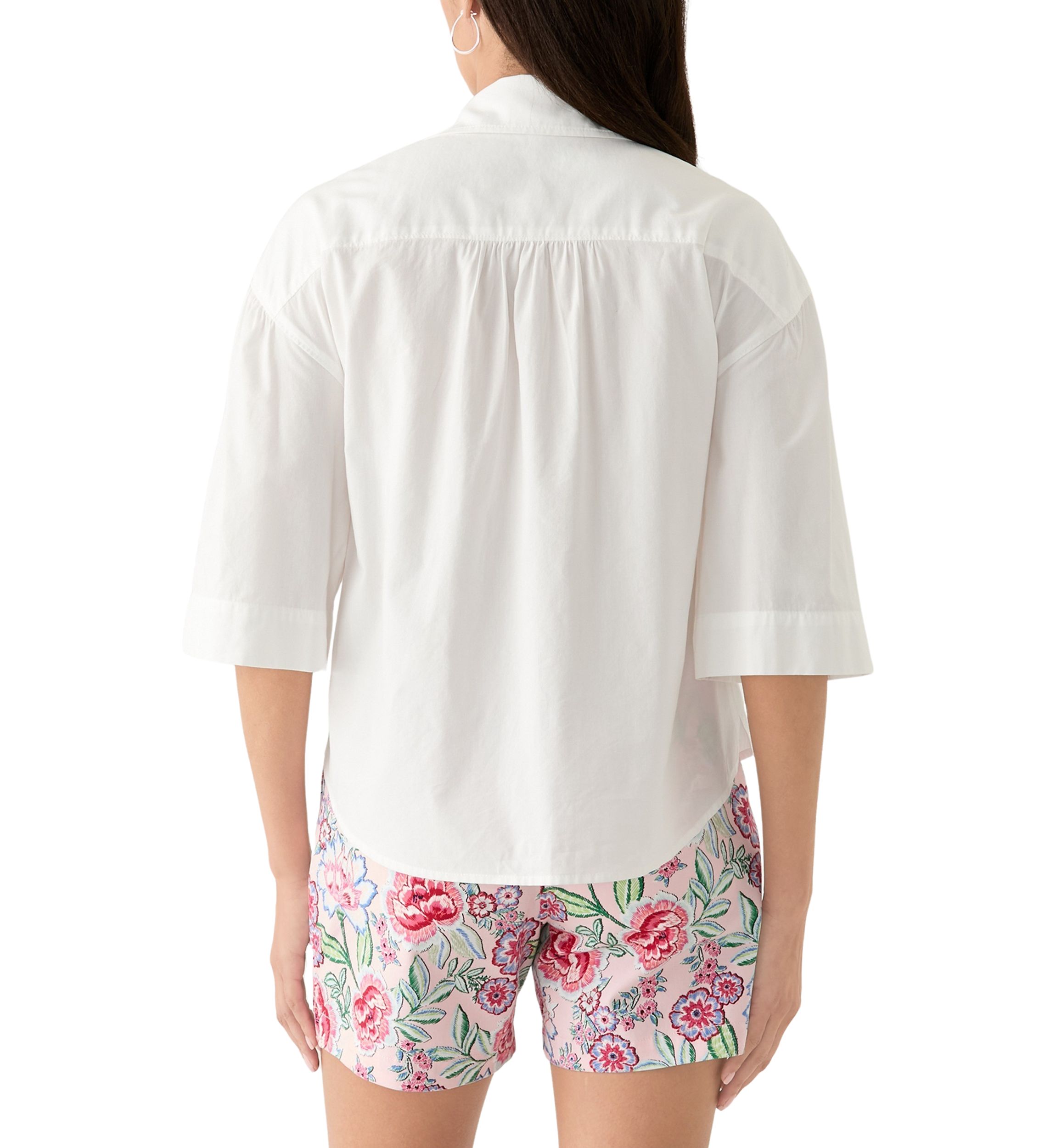 Womens 3/4 Popover Tunic