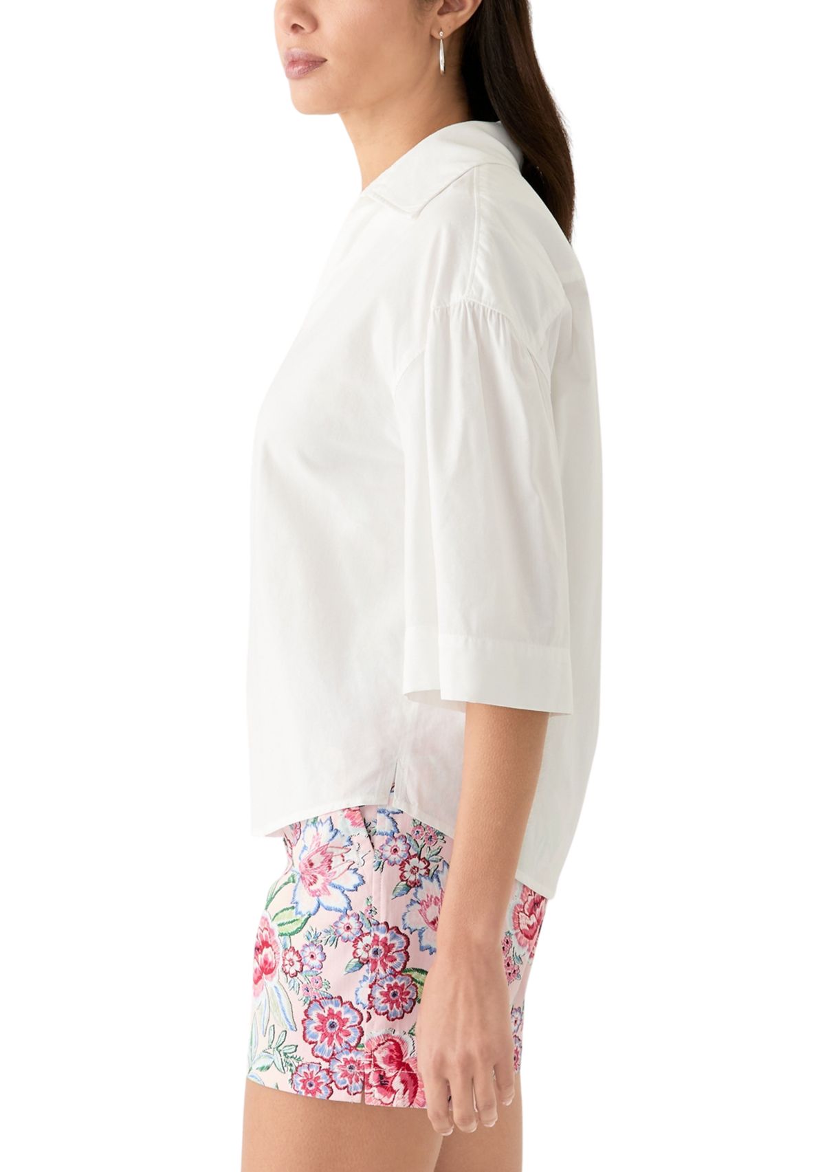 Womens 3/4 Popover Tunic