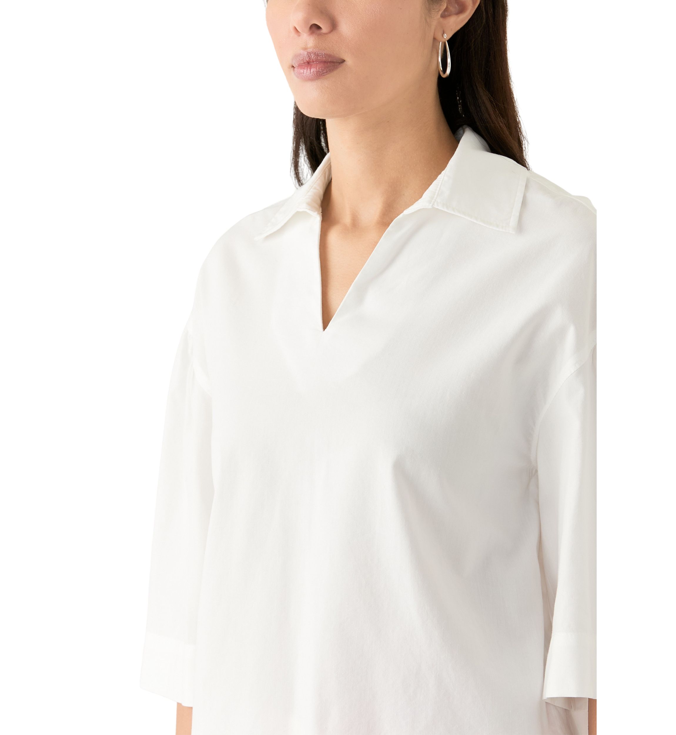 Womens 3/4 Popover Tunic