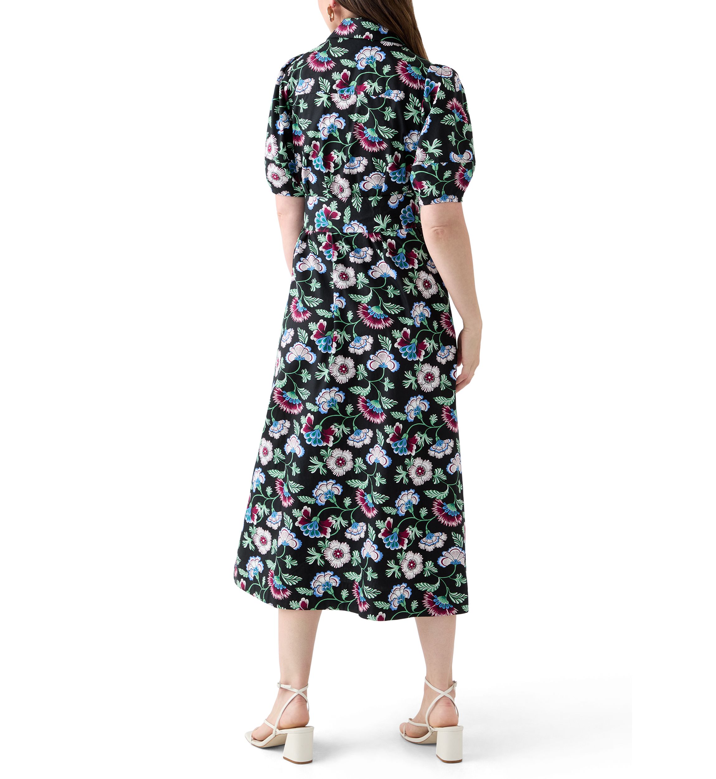 Womens Elbow Sleeve Maxi Dress