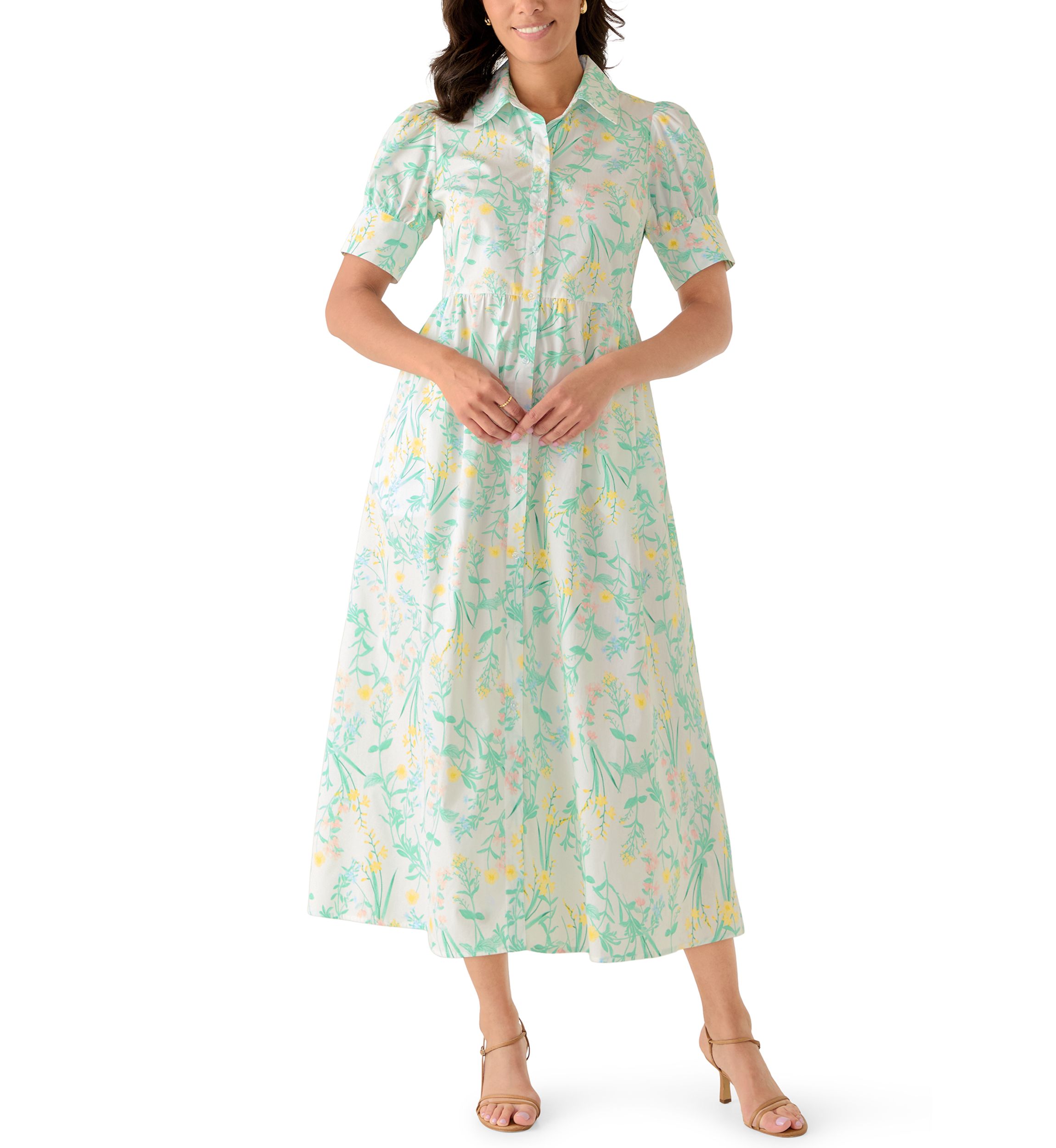 sachin and babi light blue dress casual african print dresses main image 1