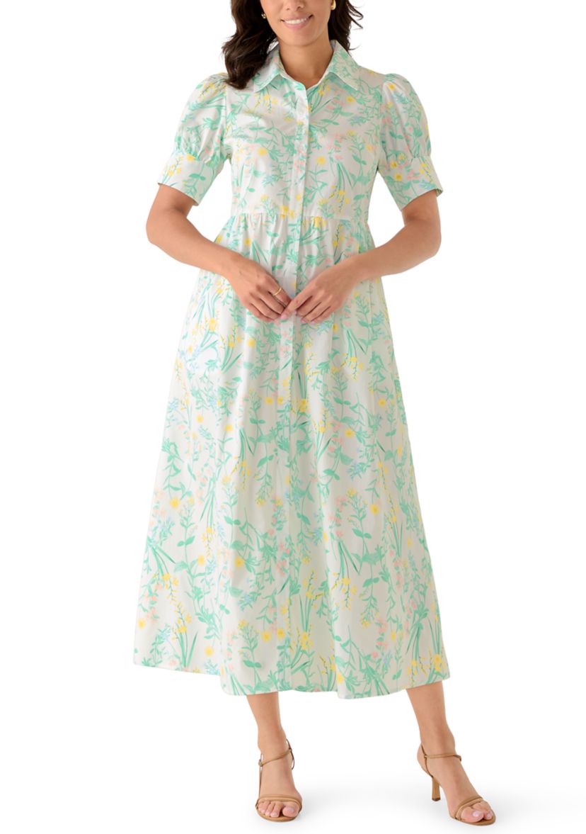 belk crown and ivy green dress Crown & Ivy Women's Meredith Dress, XL, Cotton