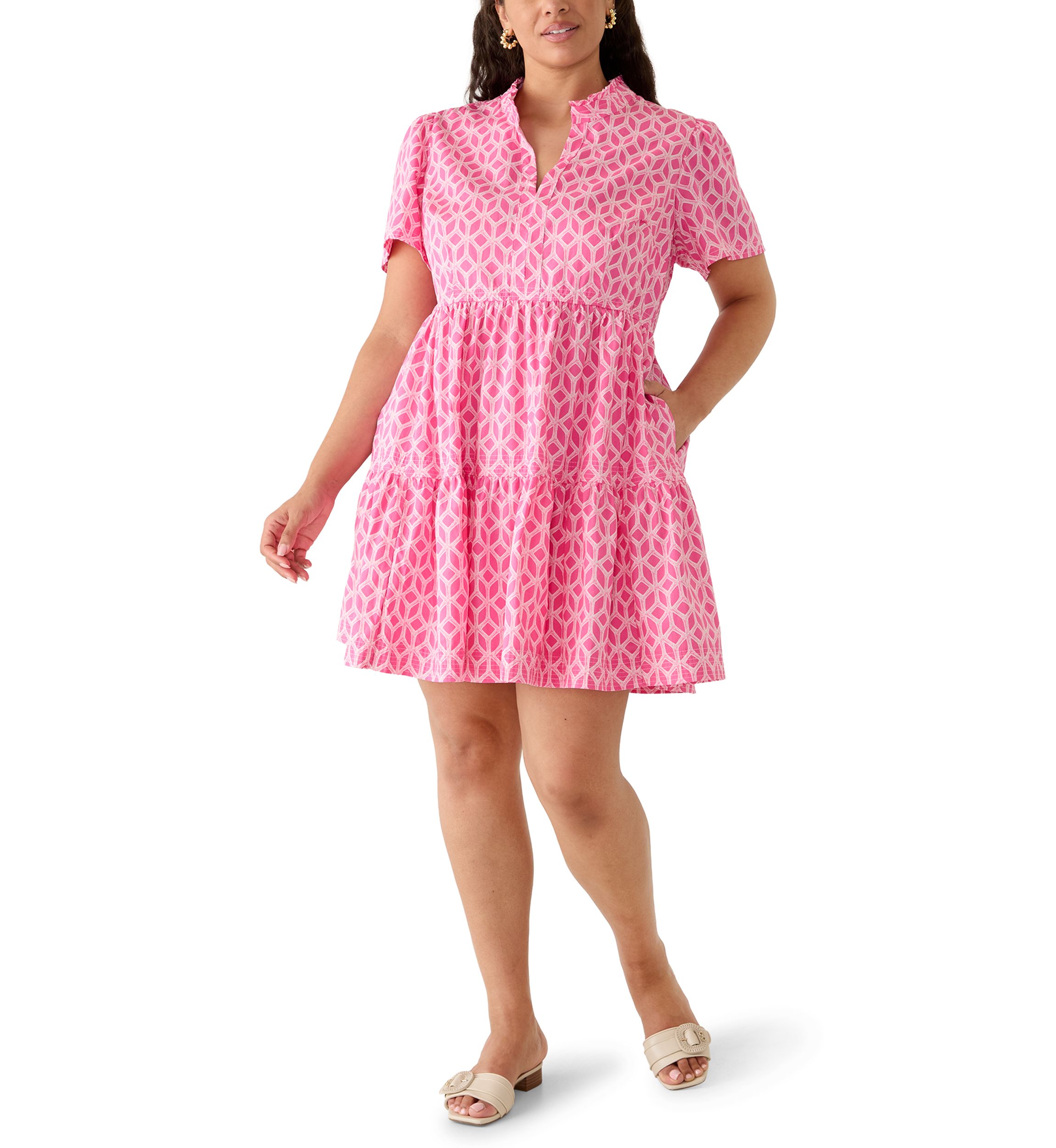Pink Crown & Ivy Women's Plus Size Dresses | Belk
