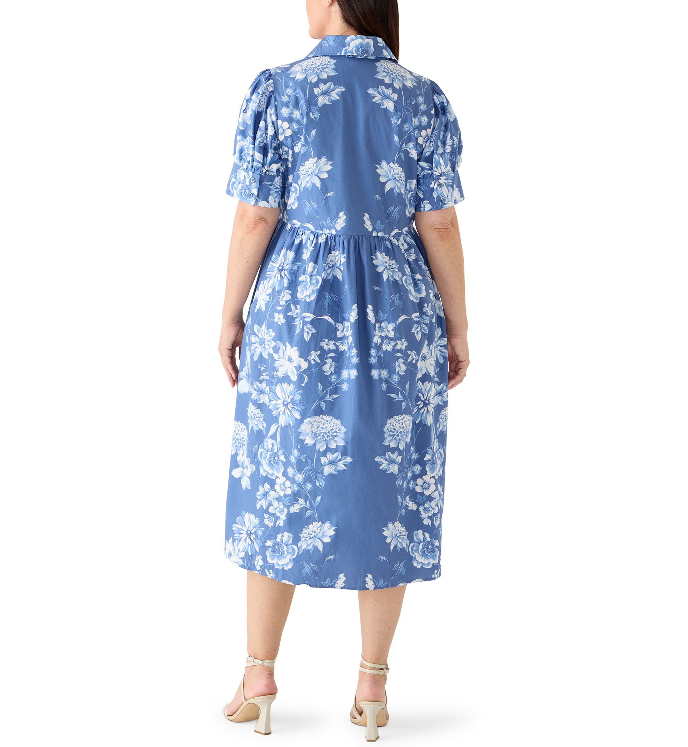 short sleeve shirt midi dress Women's Make It Look Easy Chartreuse Short Sleeve Midi Shirt Dress | Size: L