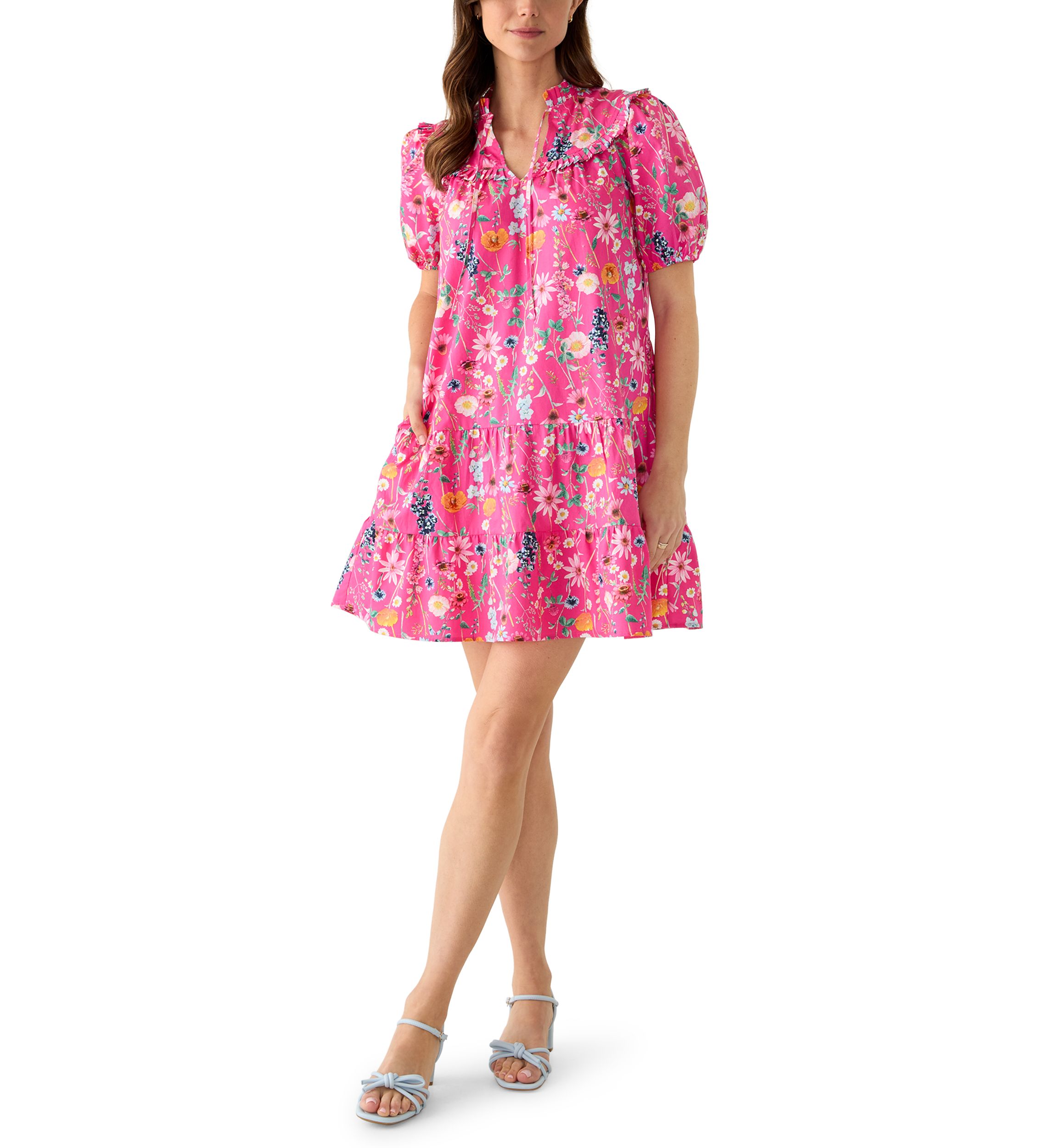 belk pink and green dress This little Crown & Ivy Doorbuster from Belk, Lightweight, twirly, and  forgiving in all the right places which at this age is non-negotiable.,  Looks expensive., Feels easy., And yes she spins.,