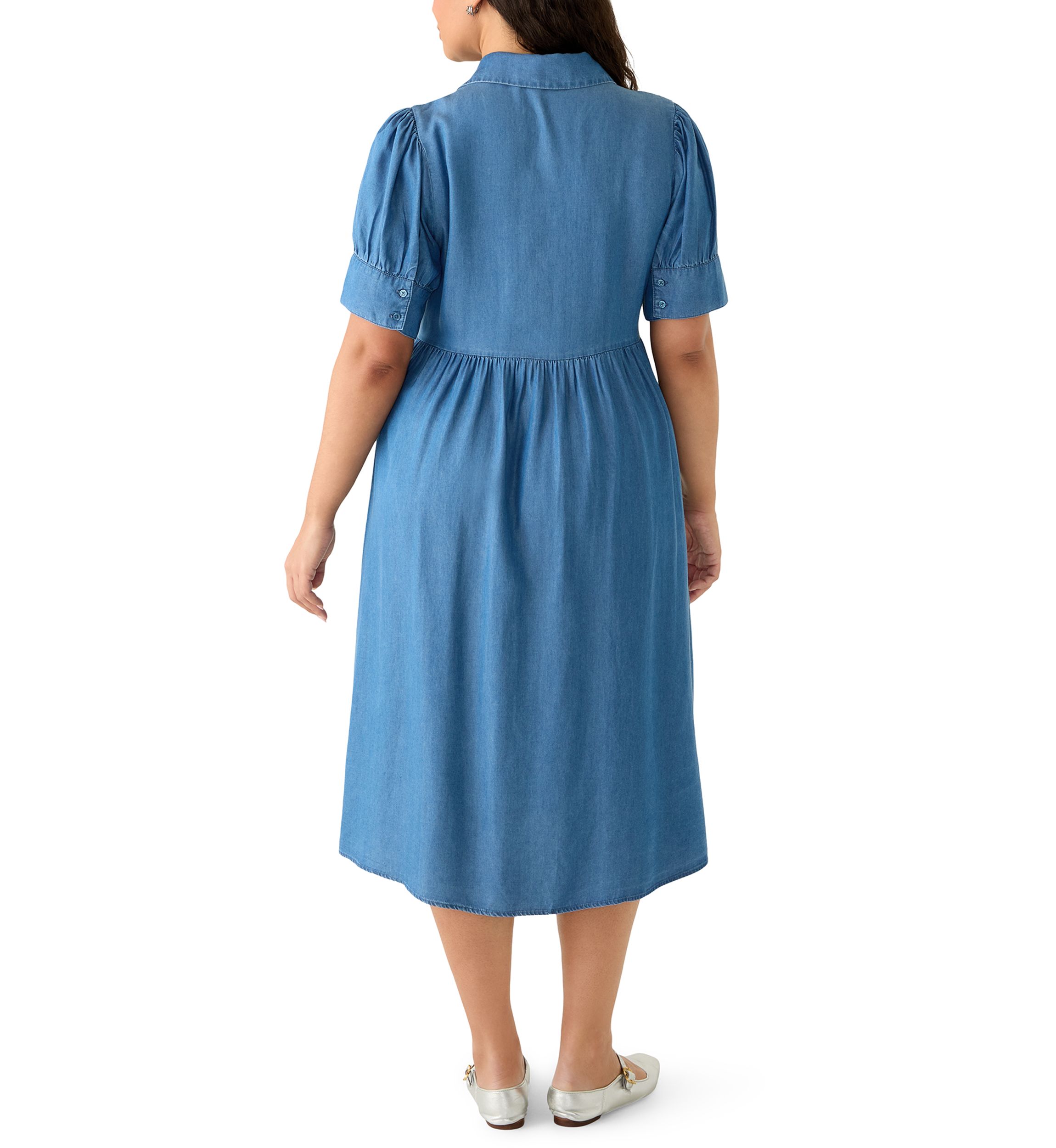 sachin and babi light blue dress Short Sleeve Midi Dresses | Ladies main image 1