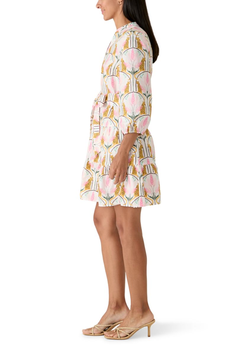 belk dresses Crown & Ivy Sewing Down South x Crown & Ivy Riley Short Sleeve Tiered Midi Dress MSK Women's Long Sleeve Floral