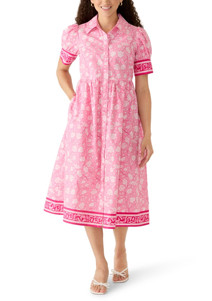 belk maxi dresses petite Msk Petite Split Neck Flutter-Sleeve Tiered Maxi Dress