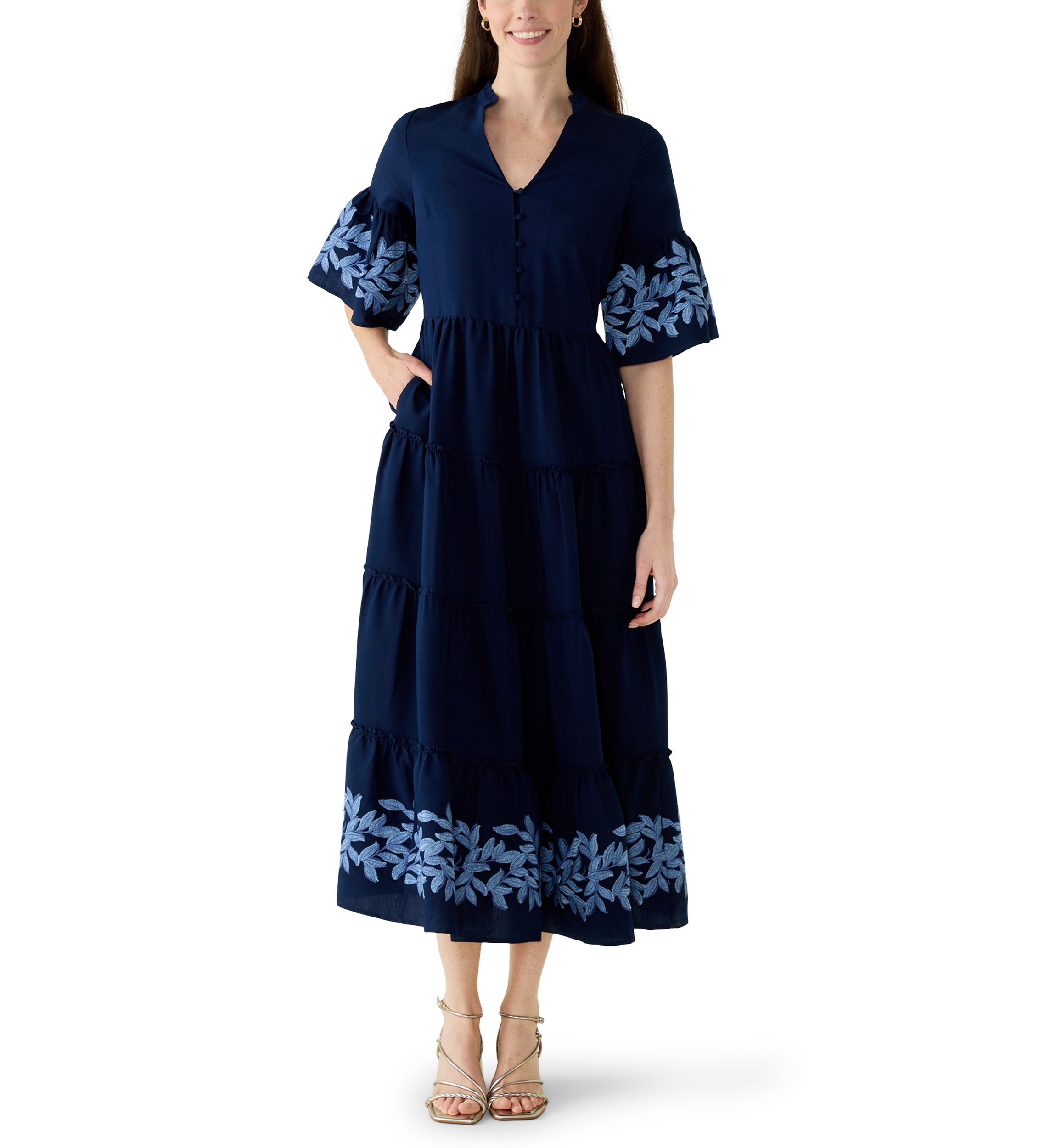 puff sleeve dress casual Natalie Mini - Coral Print Size (check size chart):L have item Burgundy Blossom Blush Tulle filter_size_m12-5-w14-5