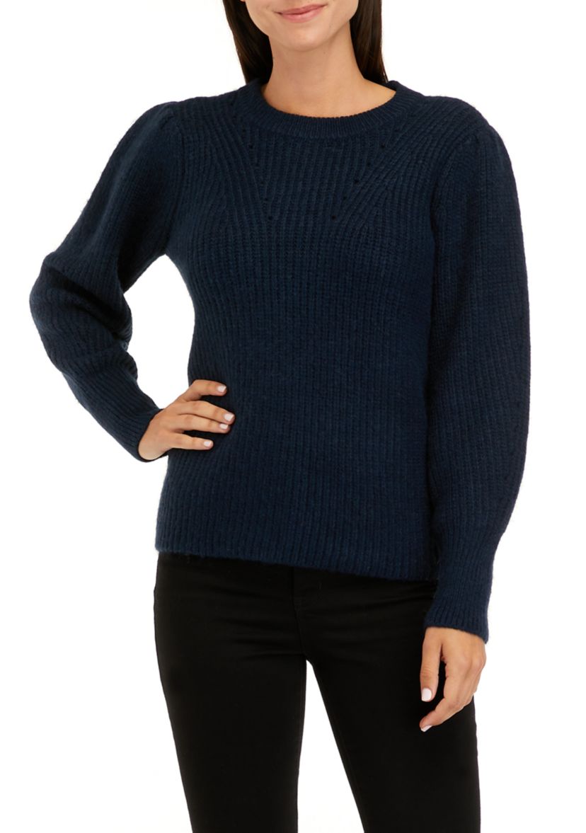 Womens Ribbed Sweater 