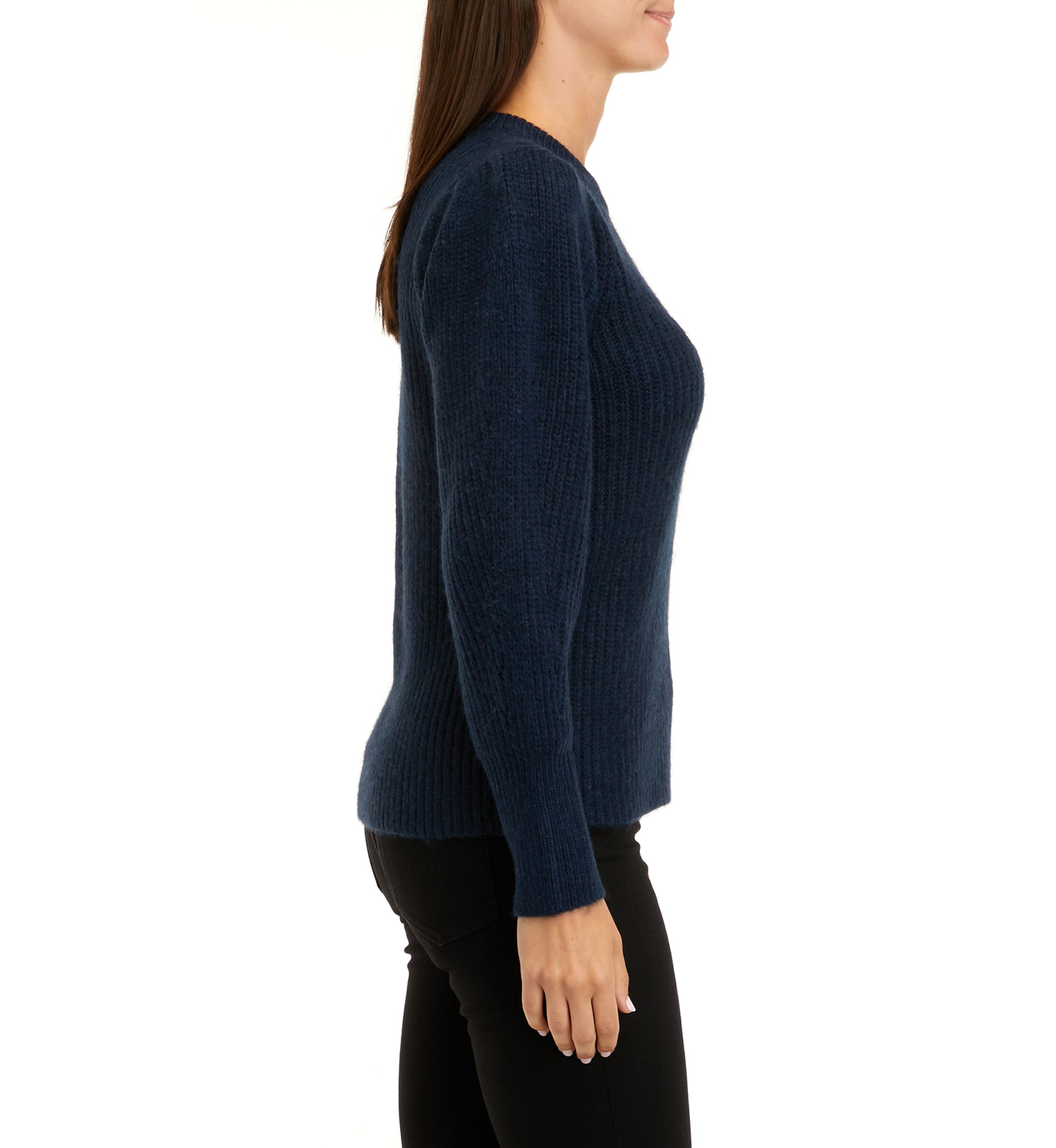 Womens Ribbed Sweater 