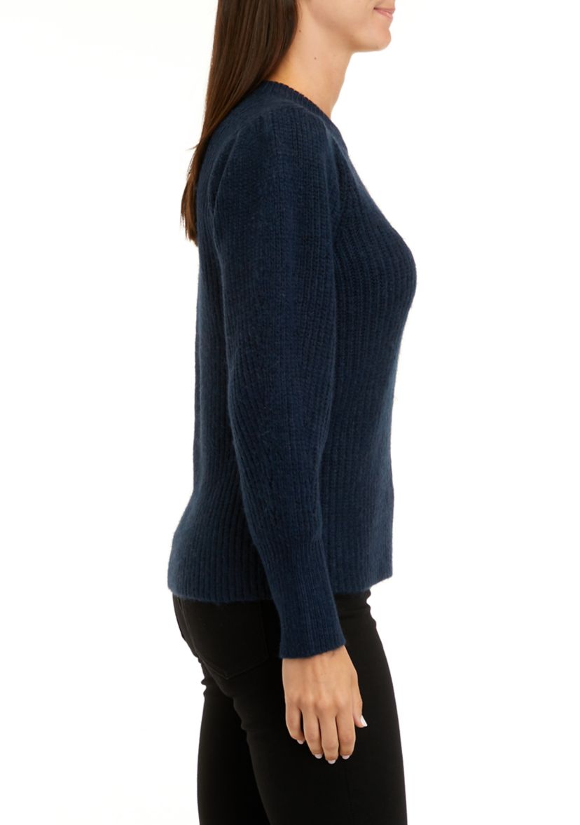 Womens Ribbed Sweater 