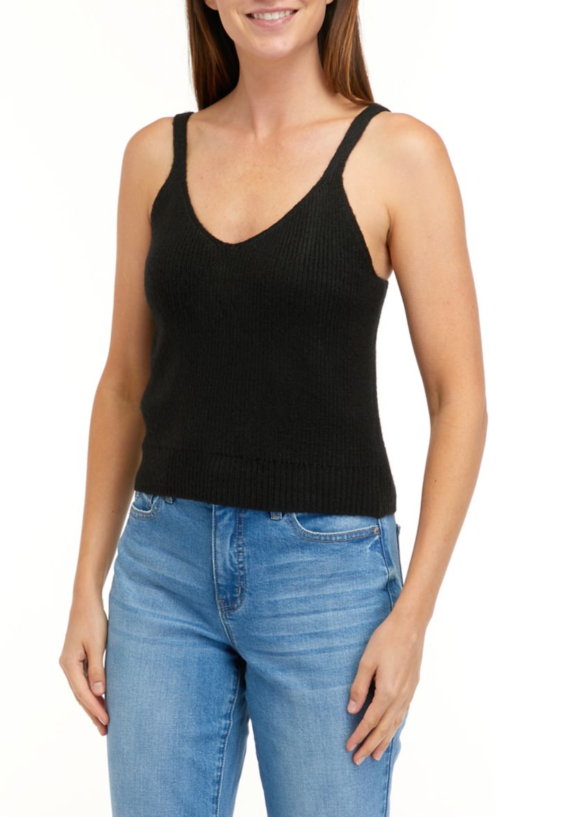 Womens Sweater Tank Top