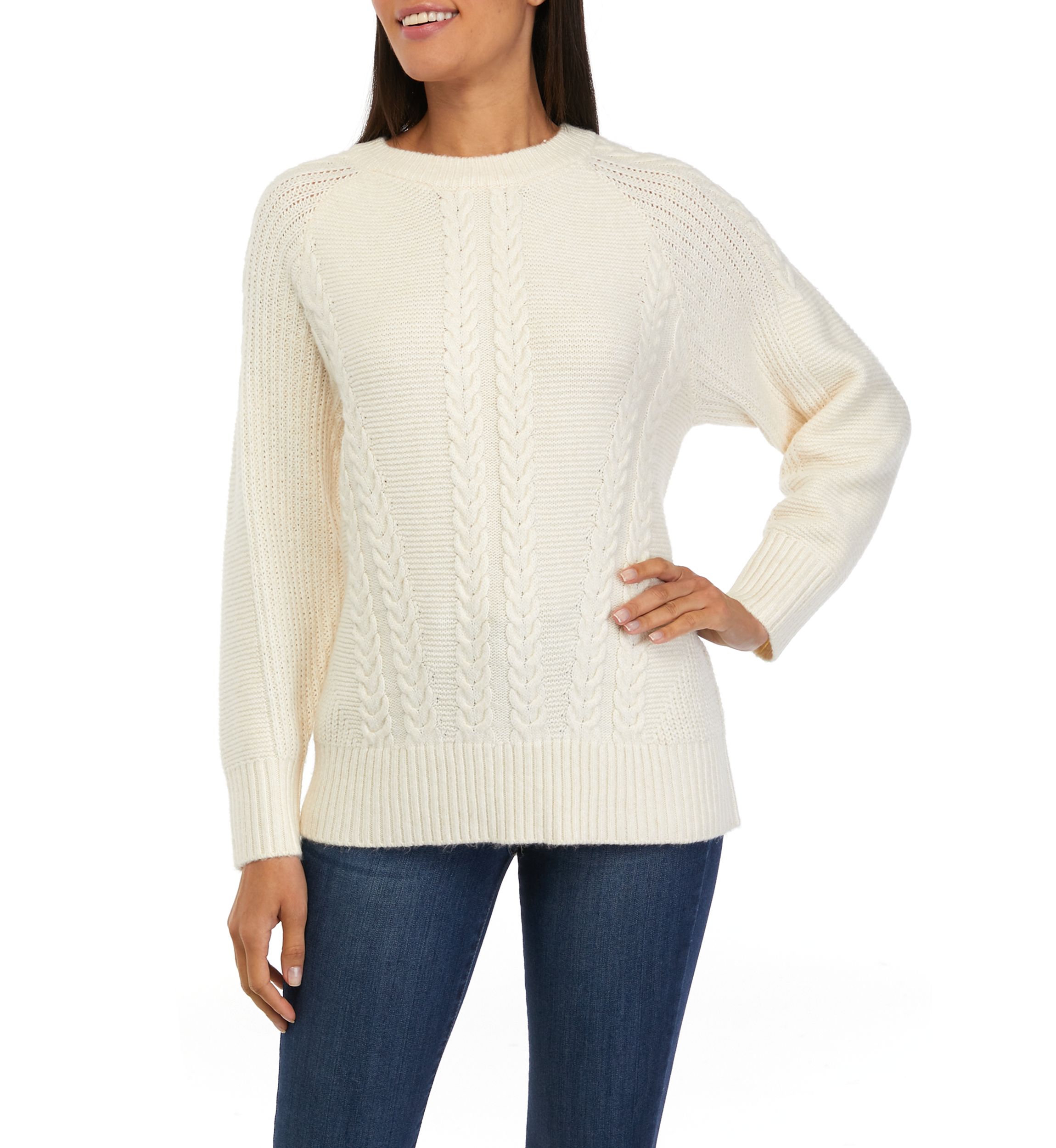 Womens Vixen Plum Sweater 