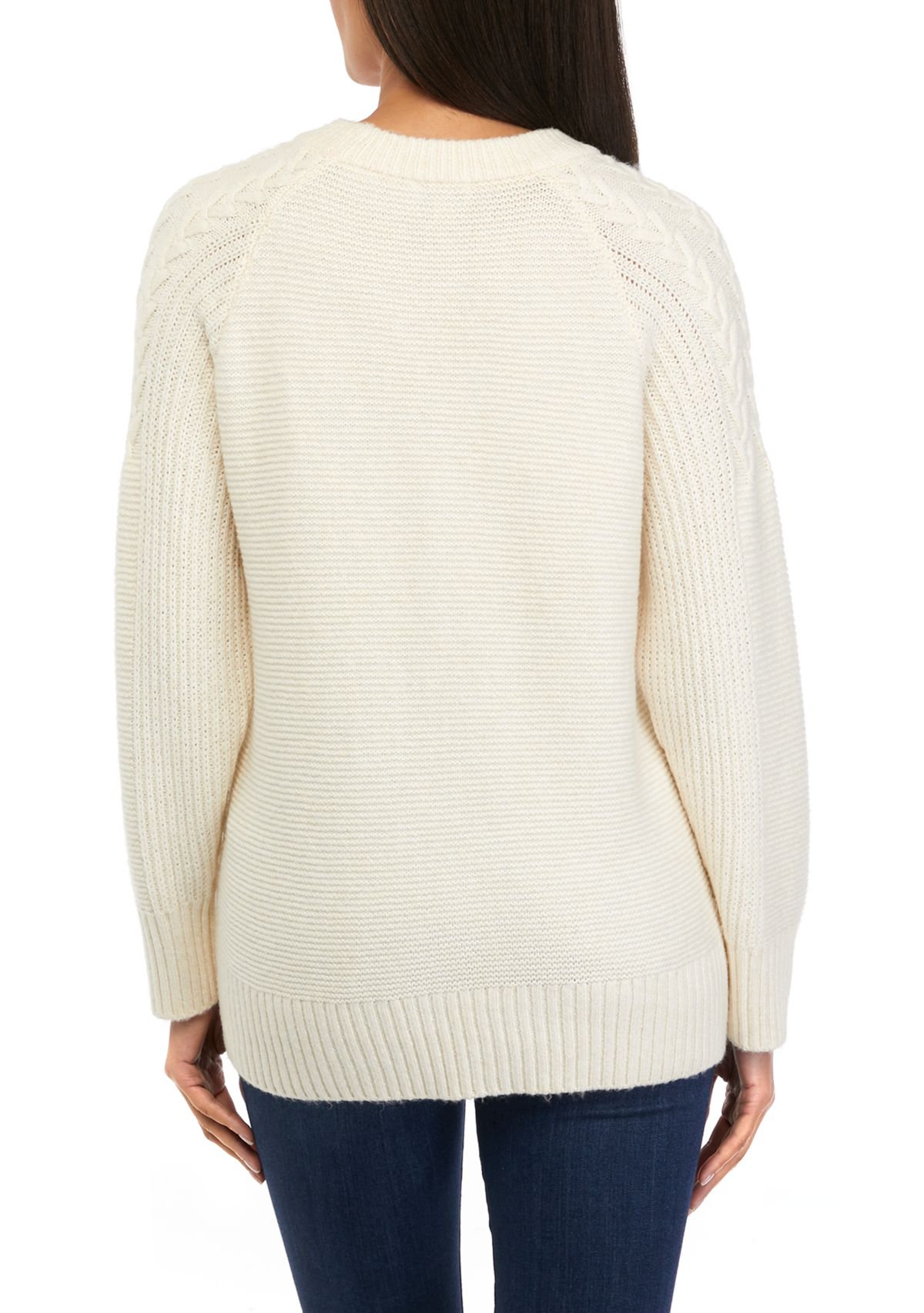 Womens Vixen Plum Sweater 
