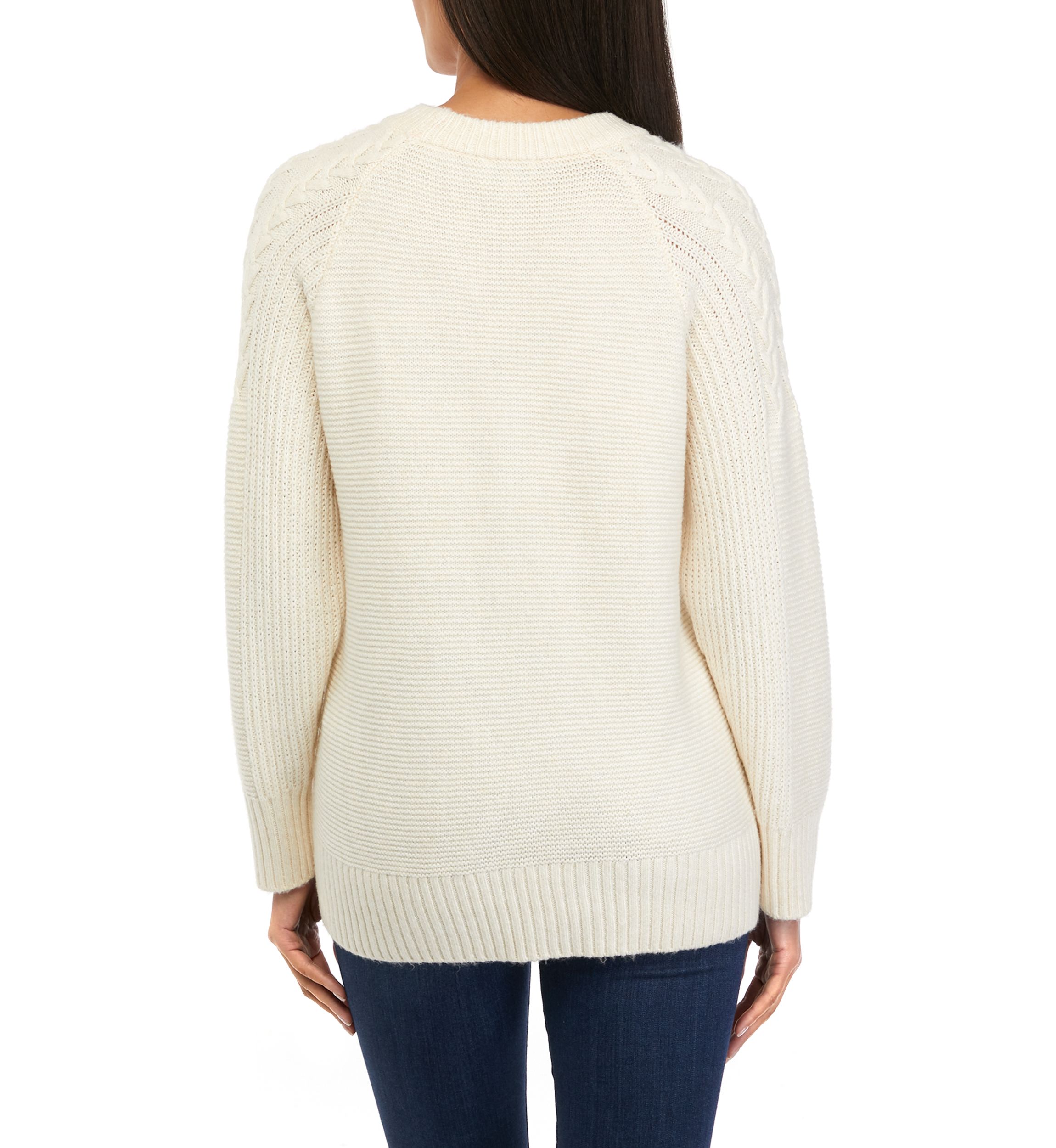 Womens Vixen Plum Sweater 