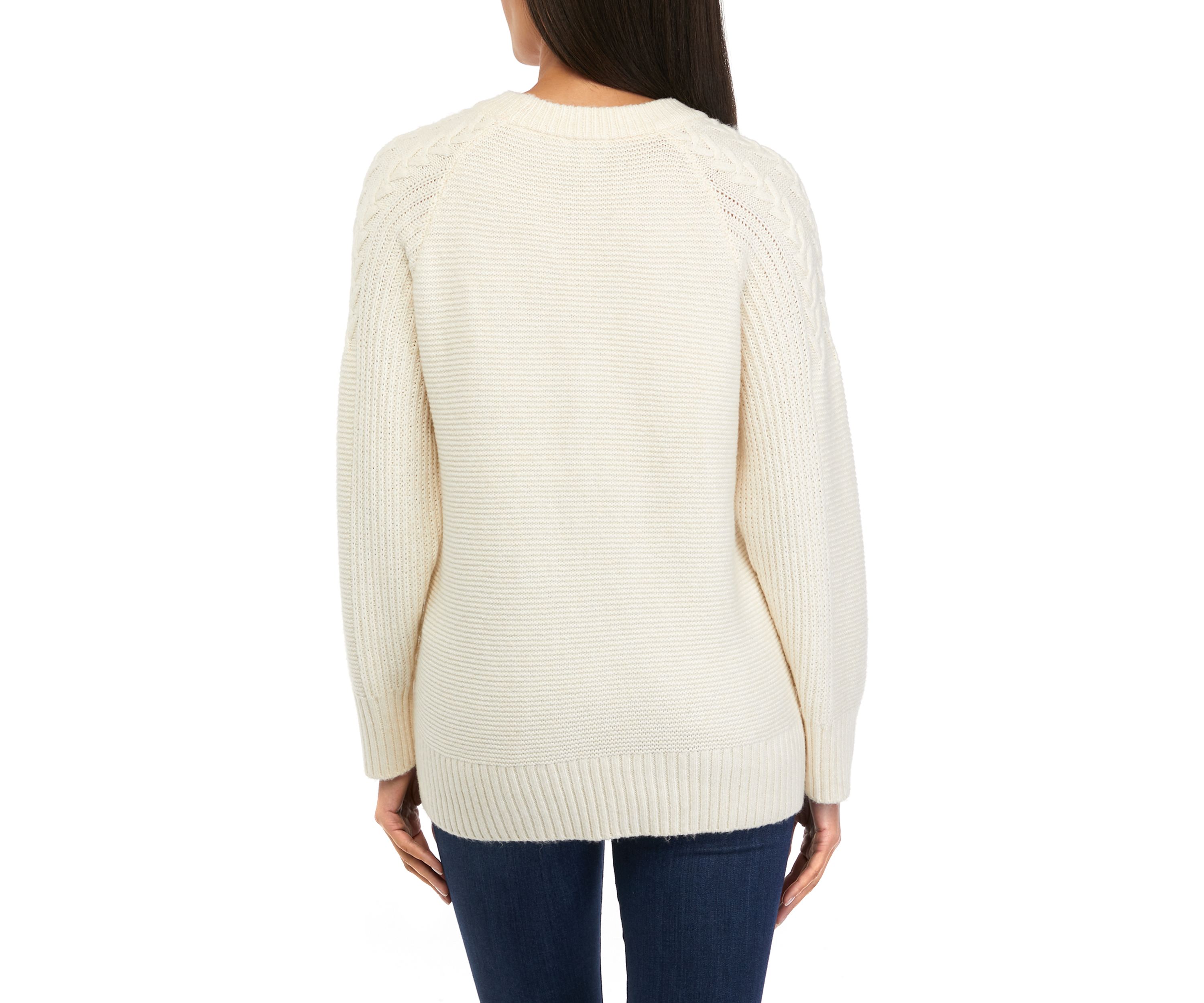 Womens Vixen Plum Sweater 