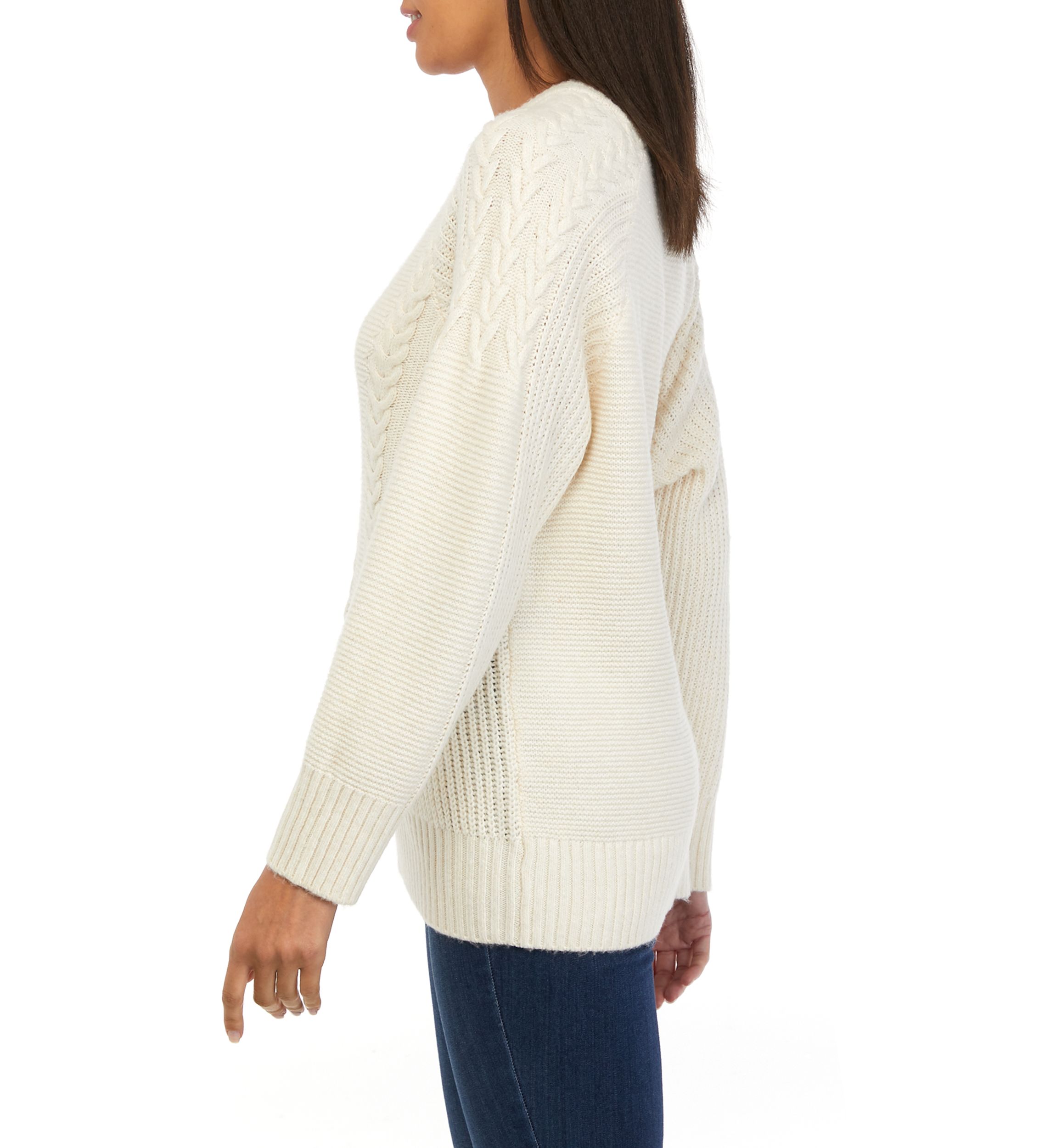 Womens Vixen Plum Sweater 