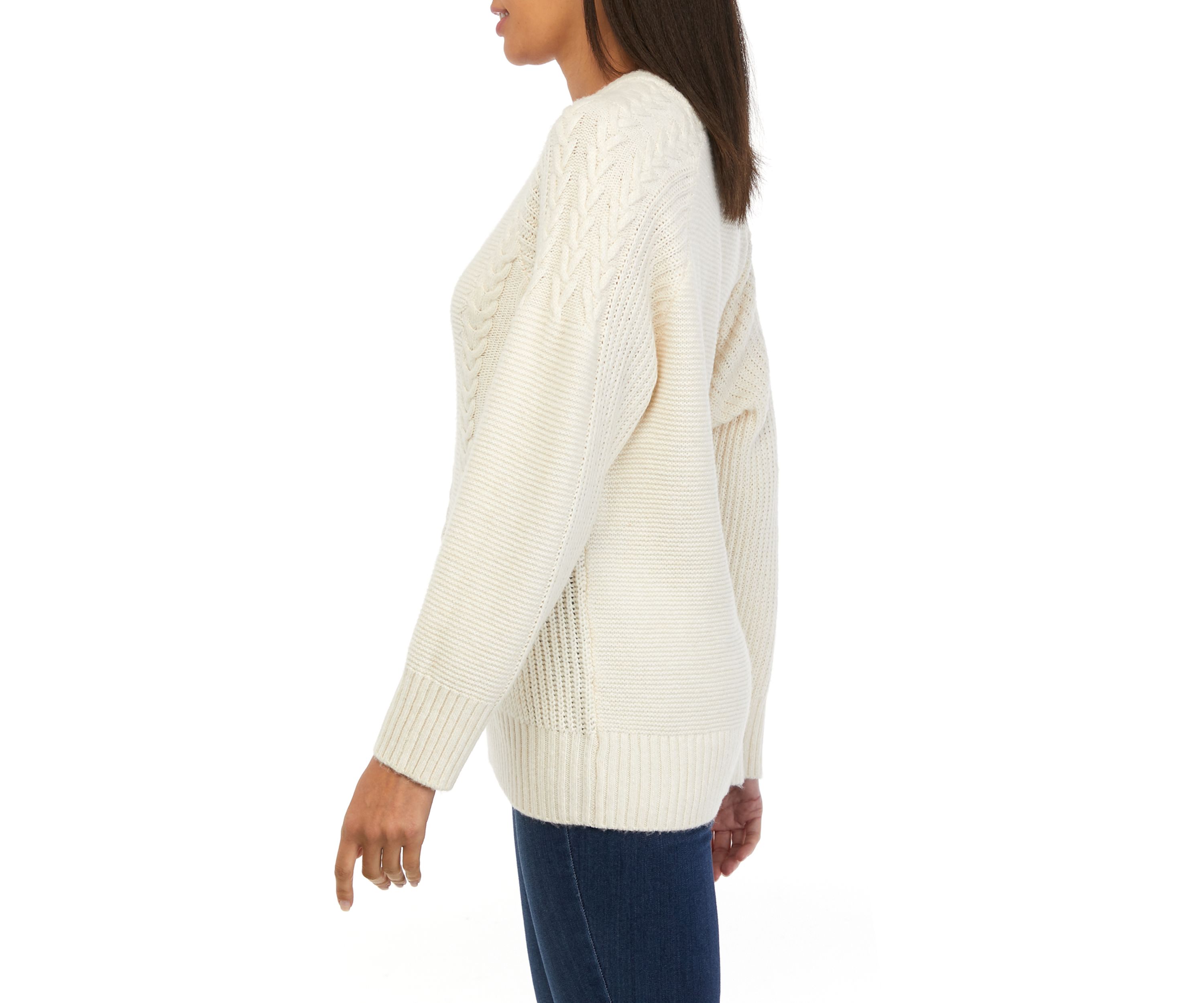 Womens Vixen Plum Sweater 