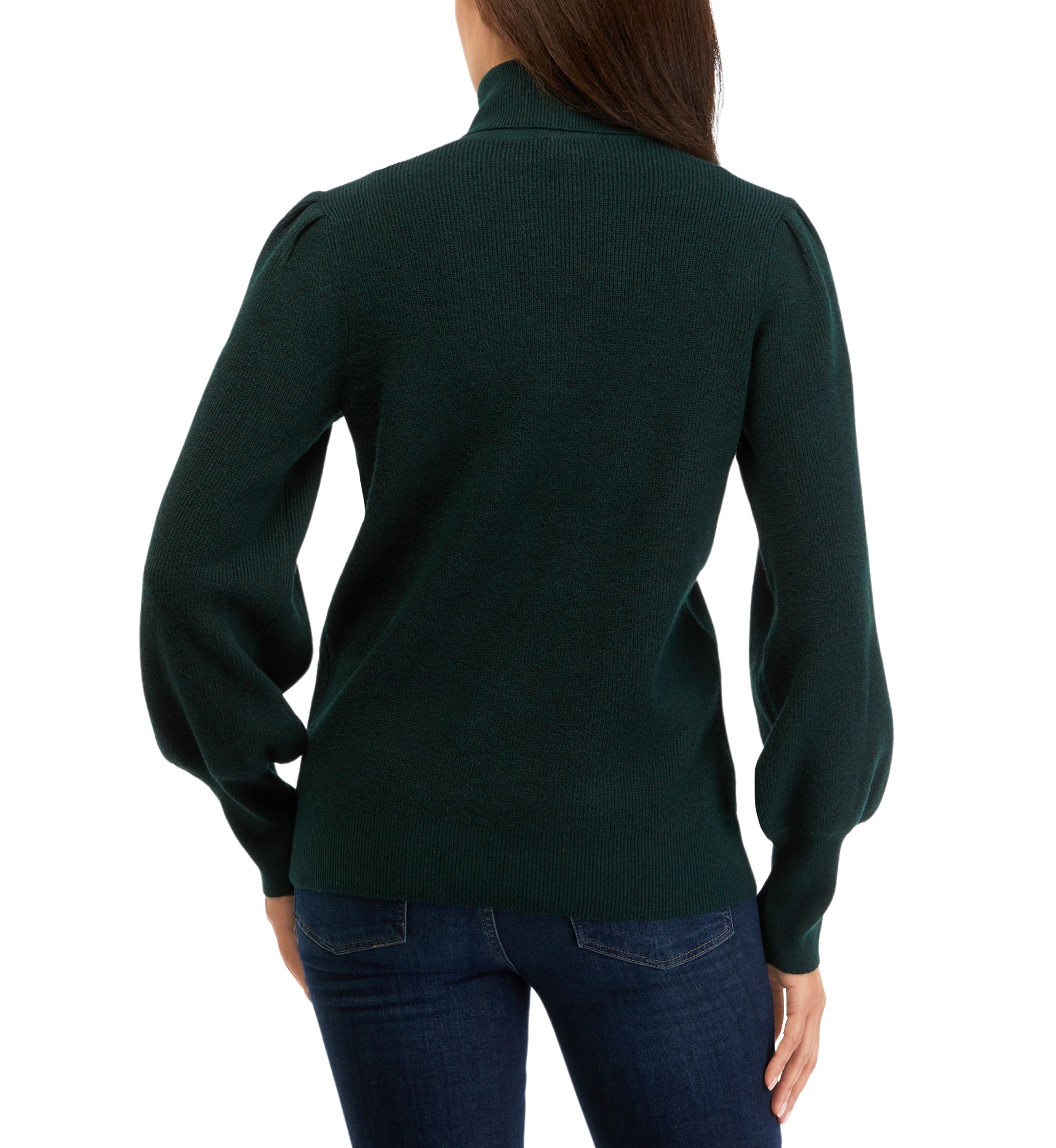 Womens Long Sleeve Turtleneck Pullover Sweater