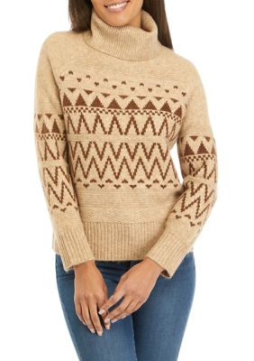 Women's Fairisle Turtleneck Sweater