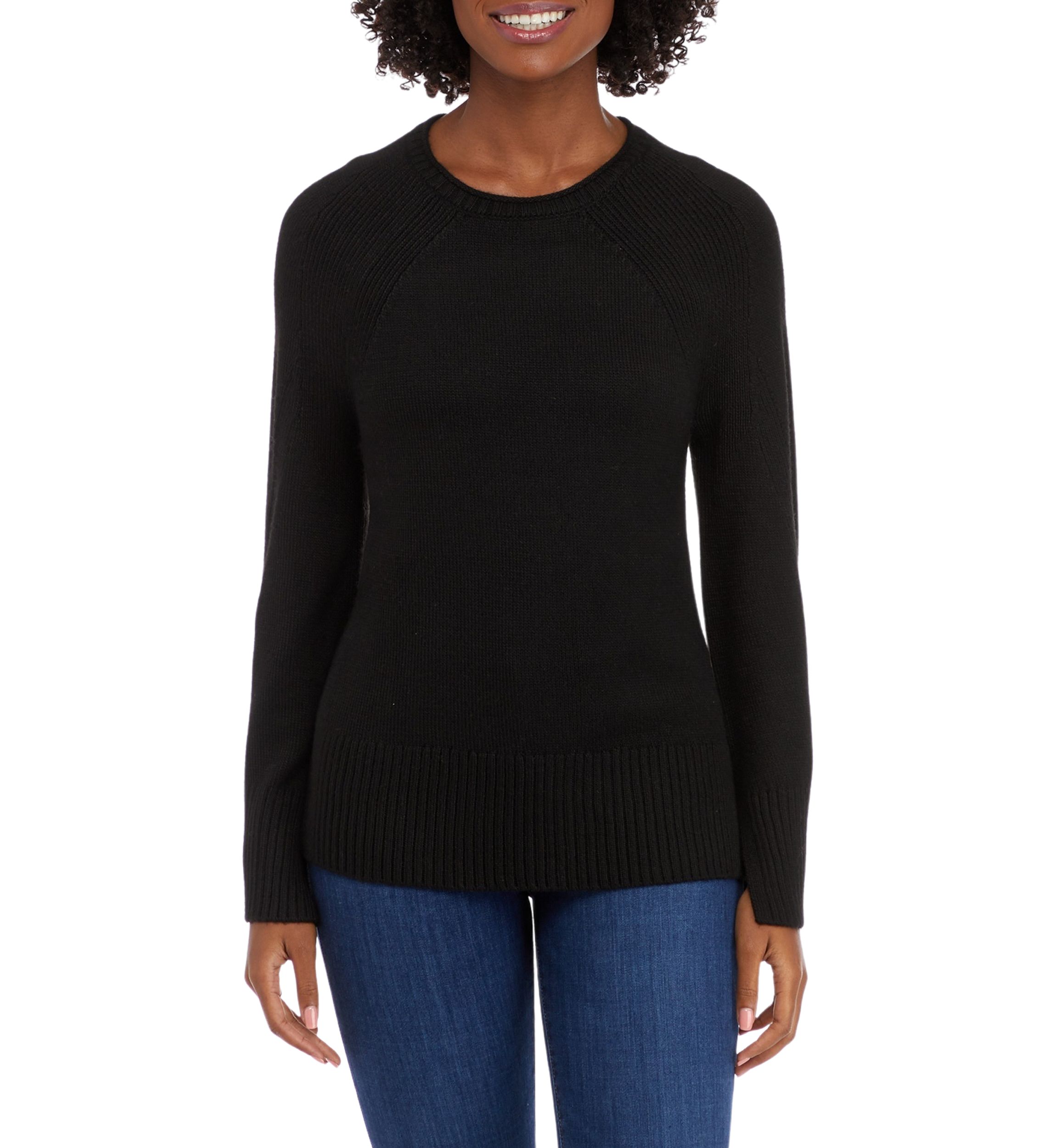 Womens Bell Sleeve Pullover Sweater
