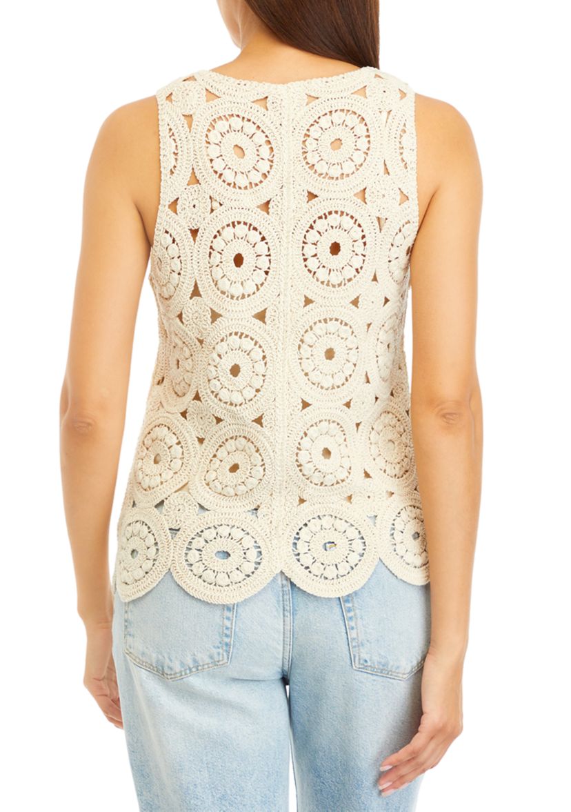 Womens Crochet Tank