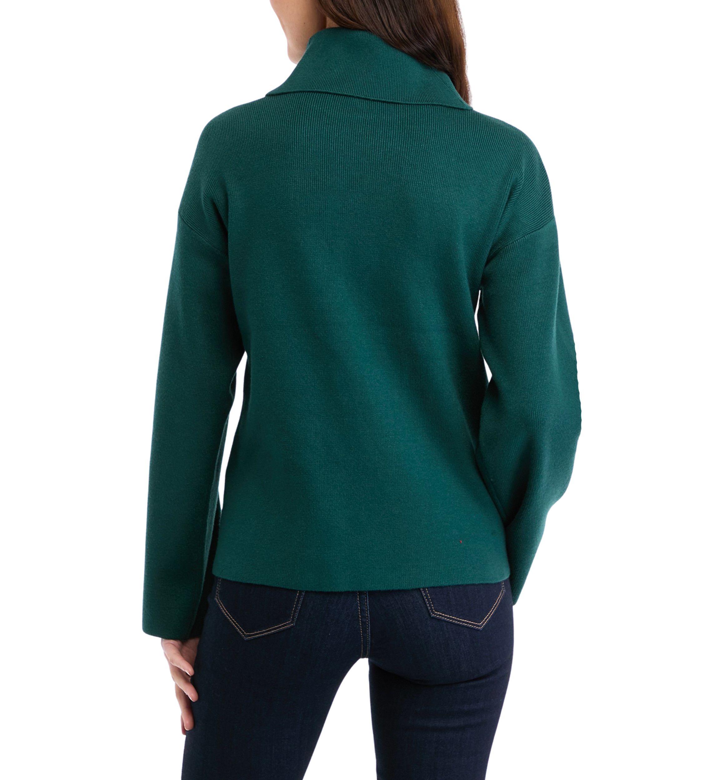 Womens Long Sleeve Slouchy Turtleneck Sweater