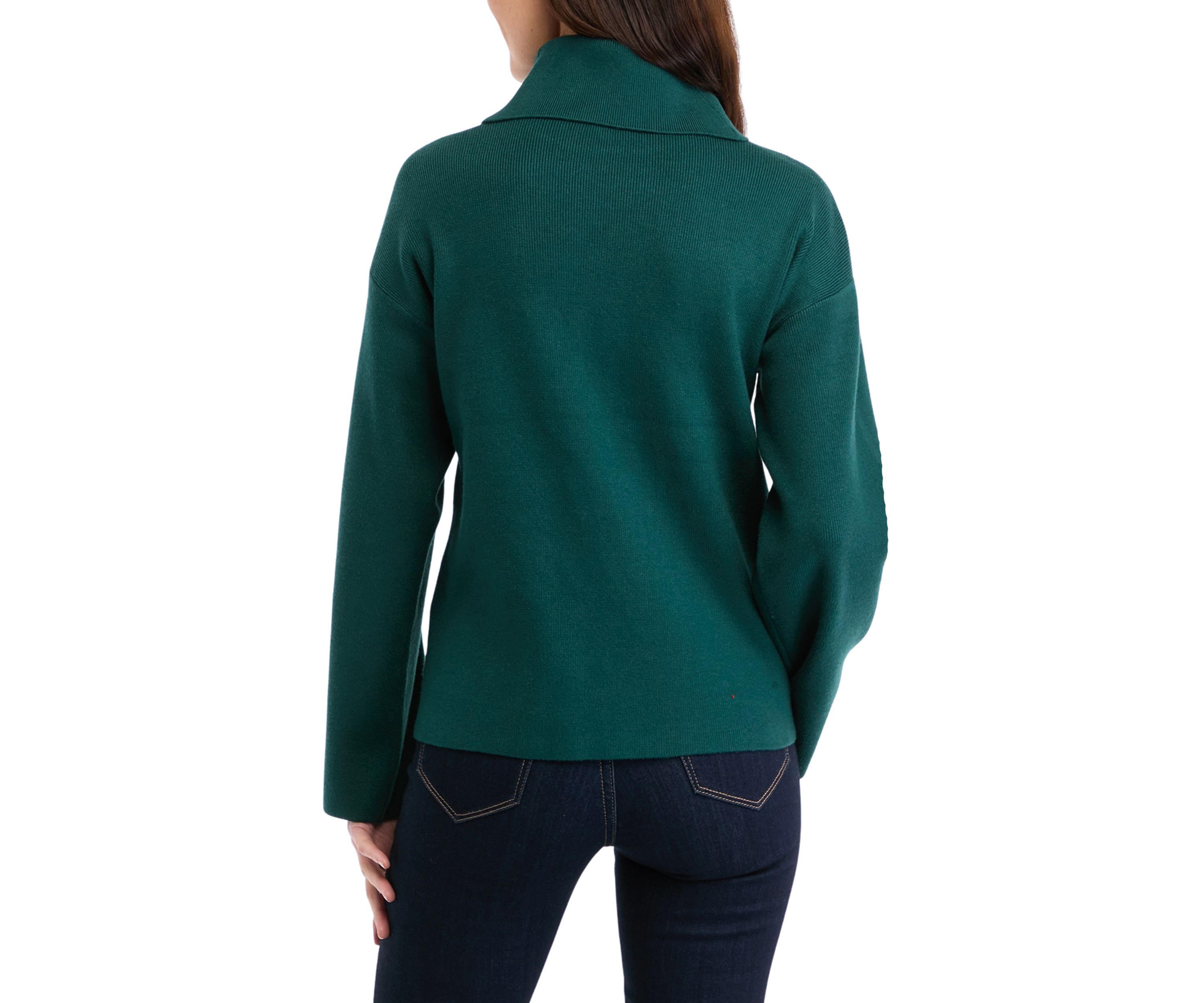 Womens Long Sleeve Slouchy Turtleneck Sweater