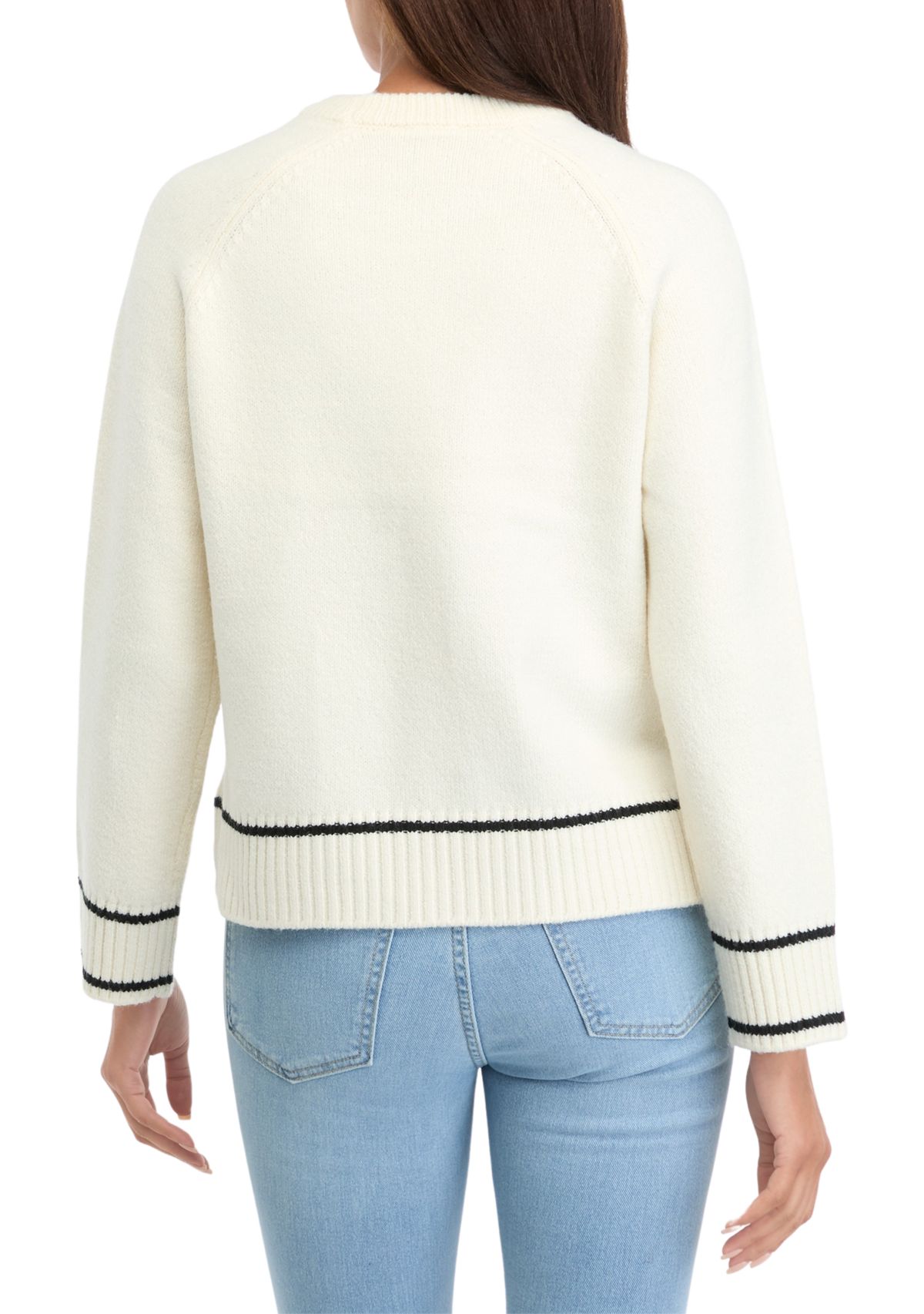 Womens Patch Pocket Sweater