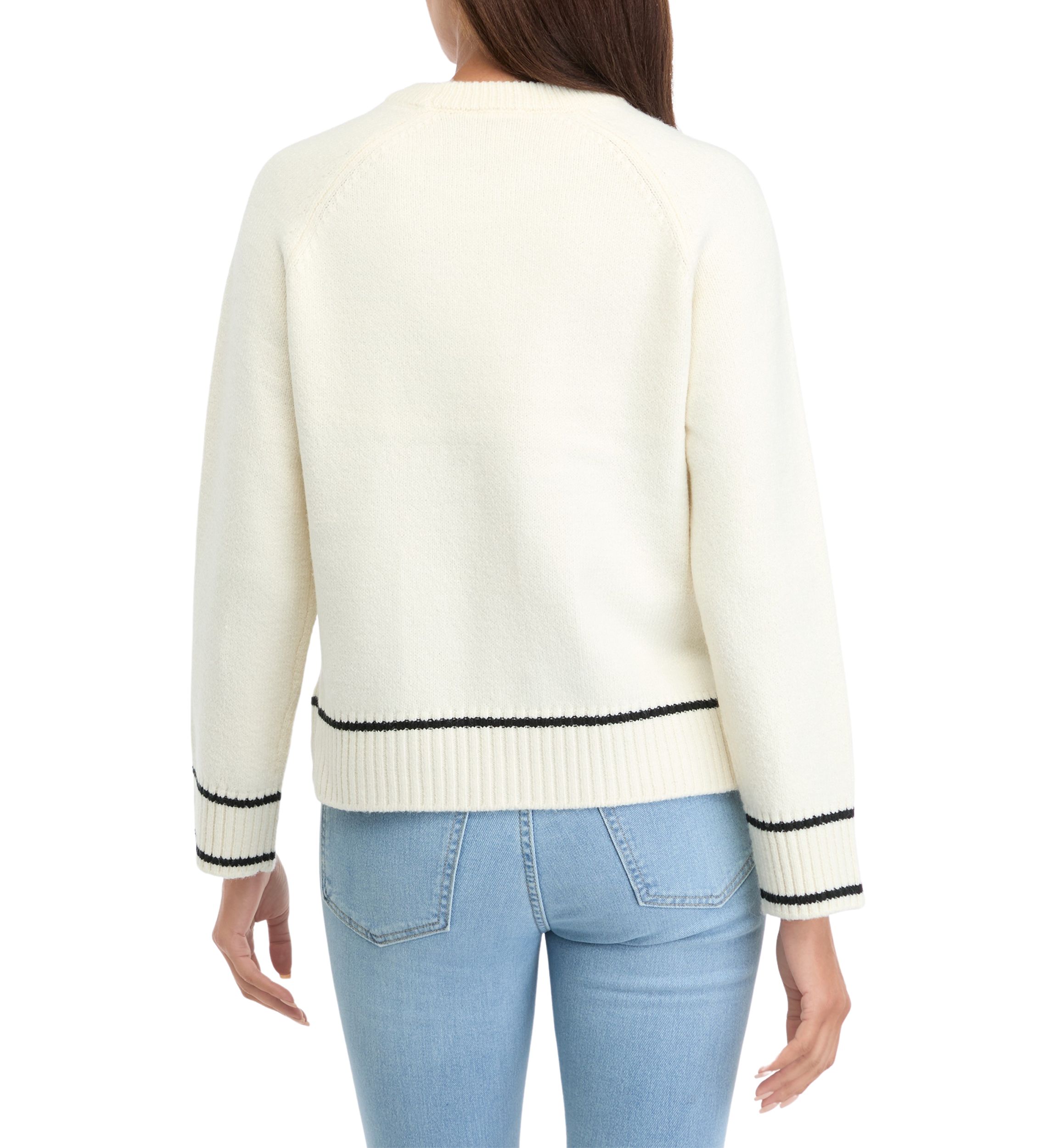 Womens Patch Pocket Sweater