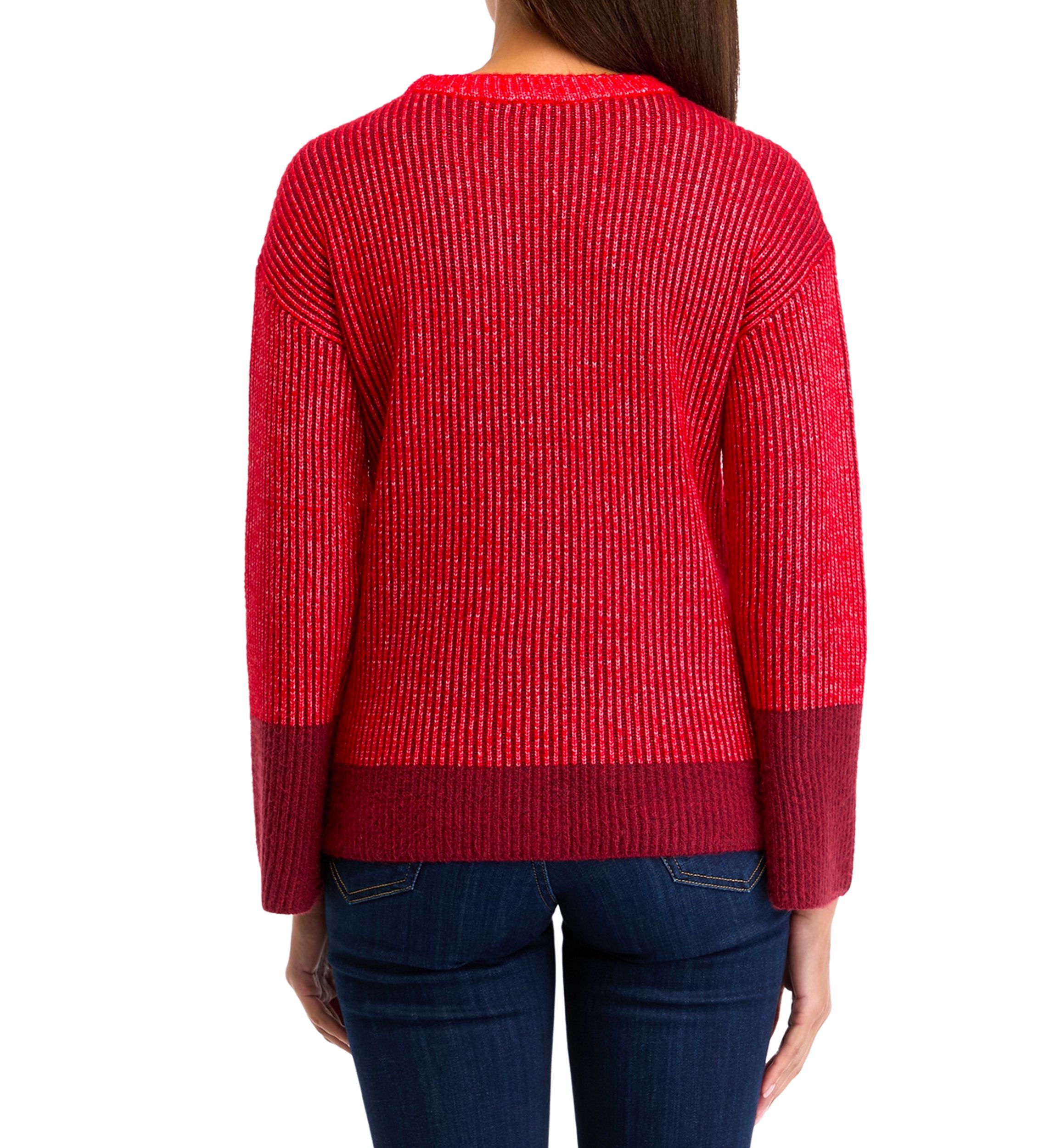 Womens Plaited Knit Sweater
