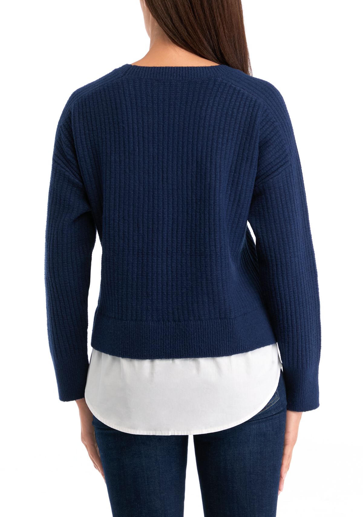 Womens Twofer Sweater