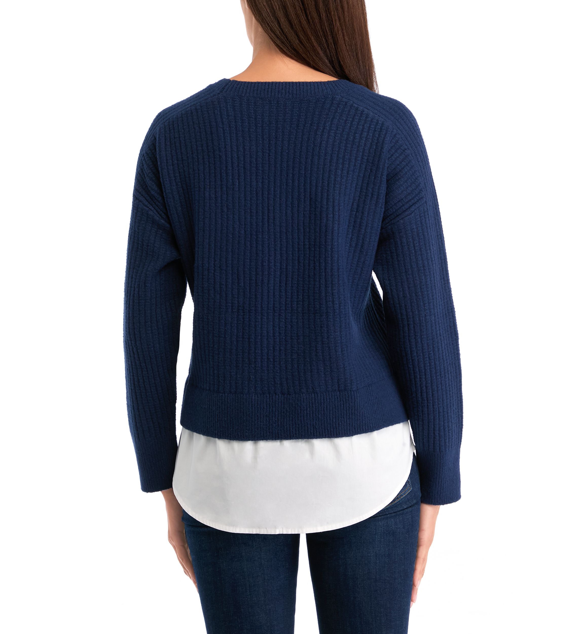 Womens Twofer Sweater
