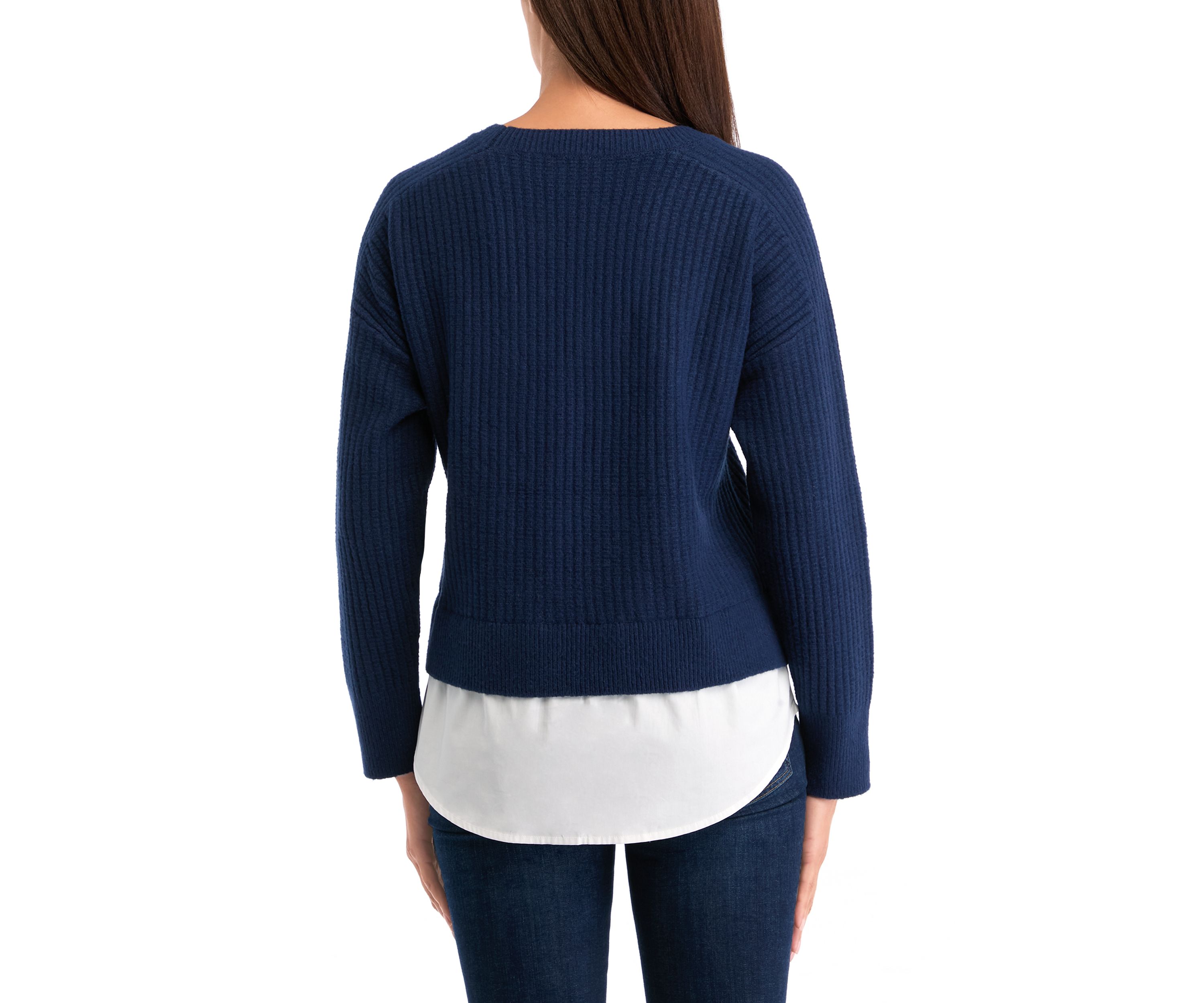 Womens Twofer Sweater