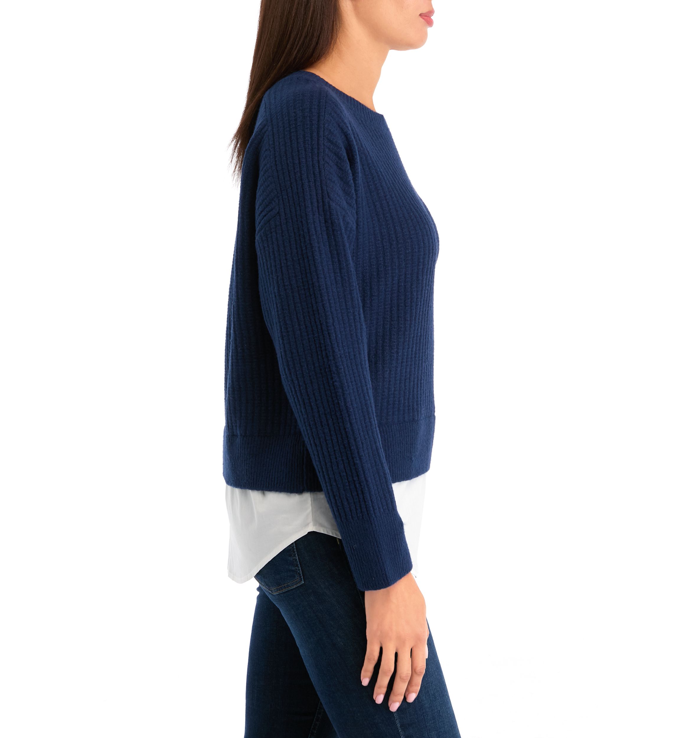 Womens Twofer Sweater