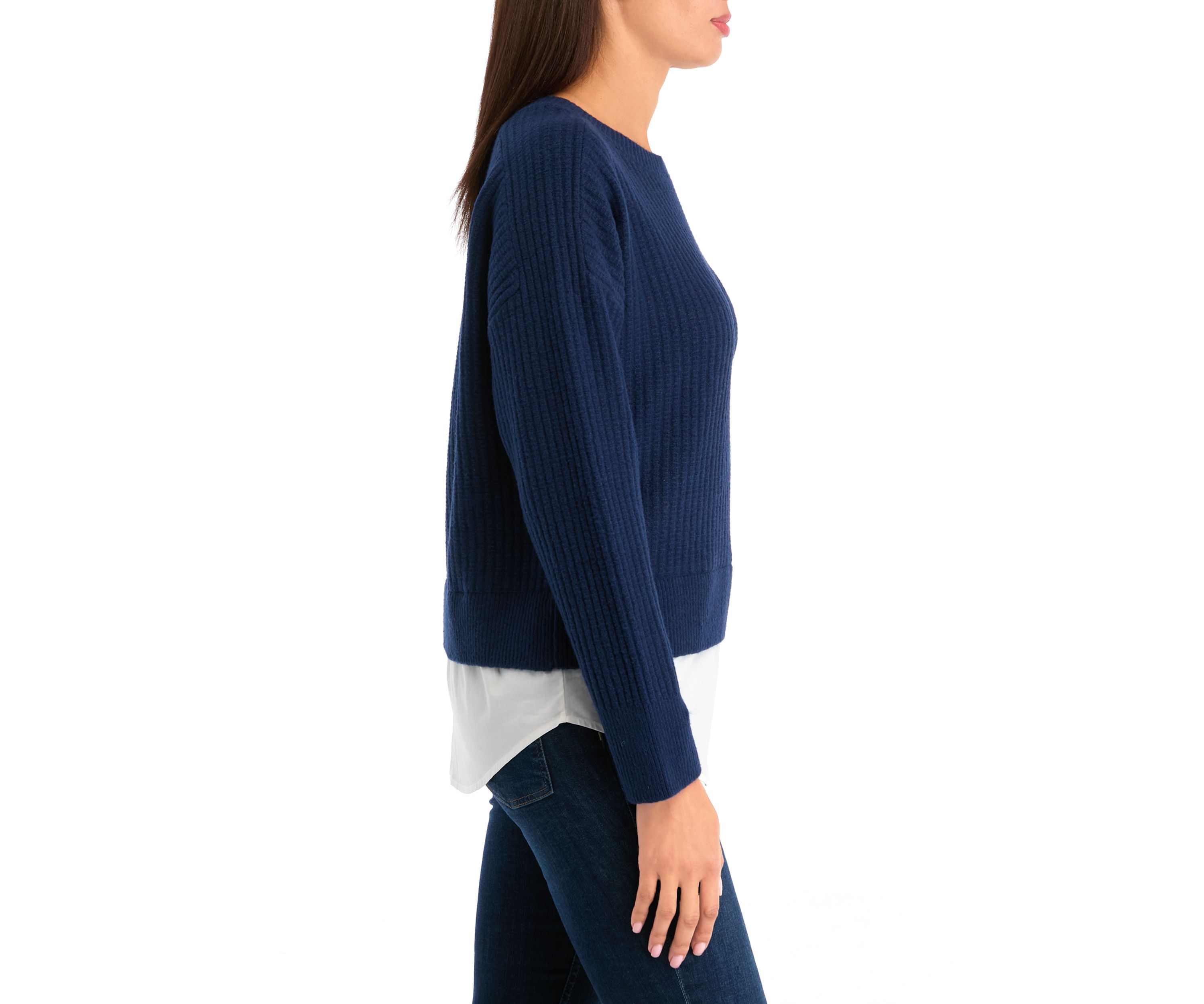 Womens Twofer Sweater