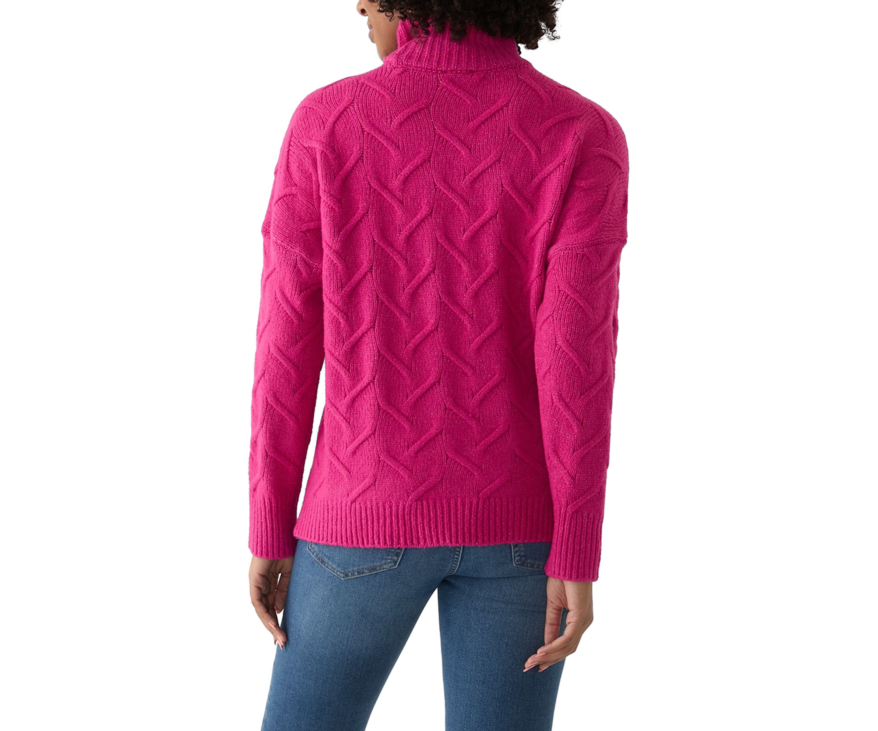 Womens Textured Sweater