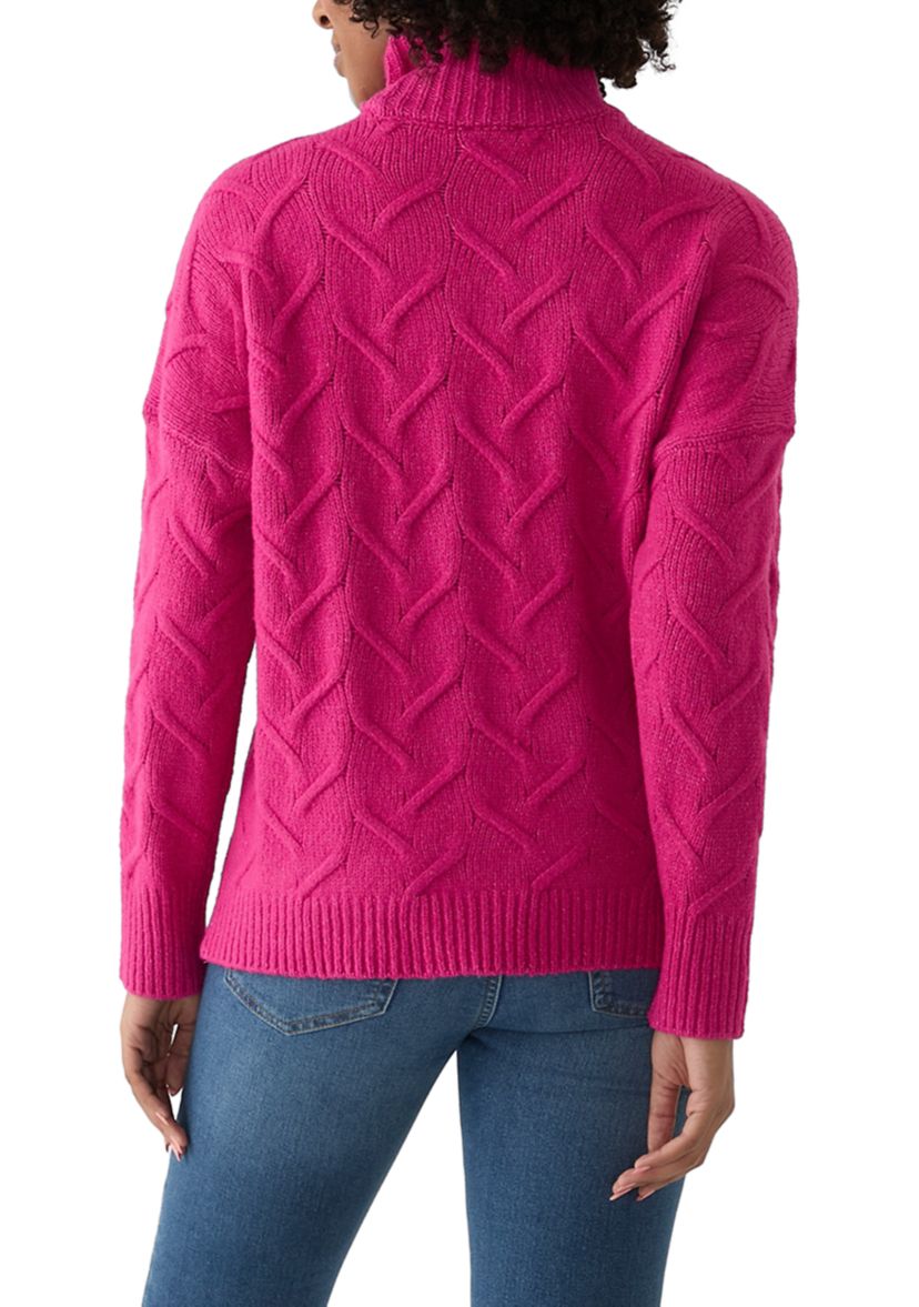 Womens Textured Sweater