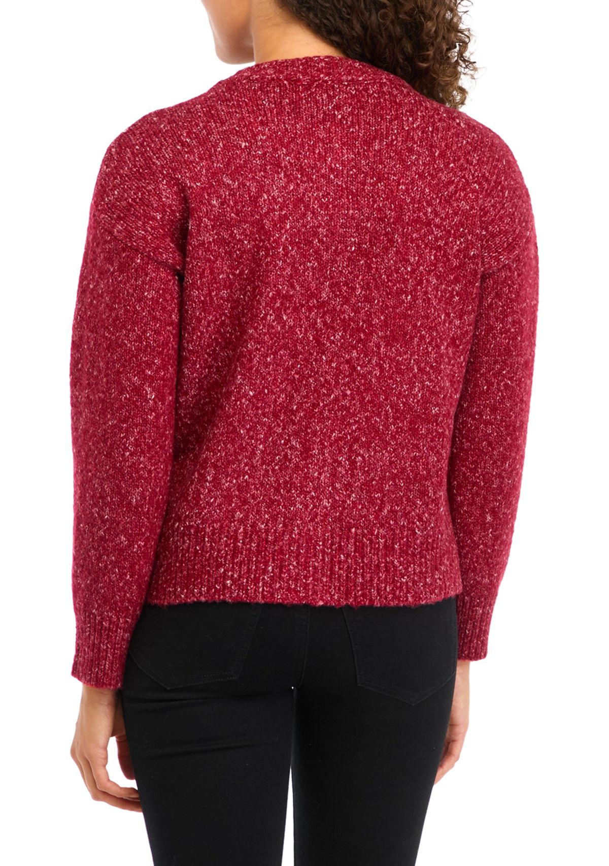 Petite Crew Neck Cardigan