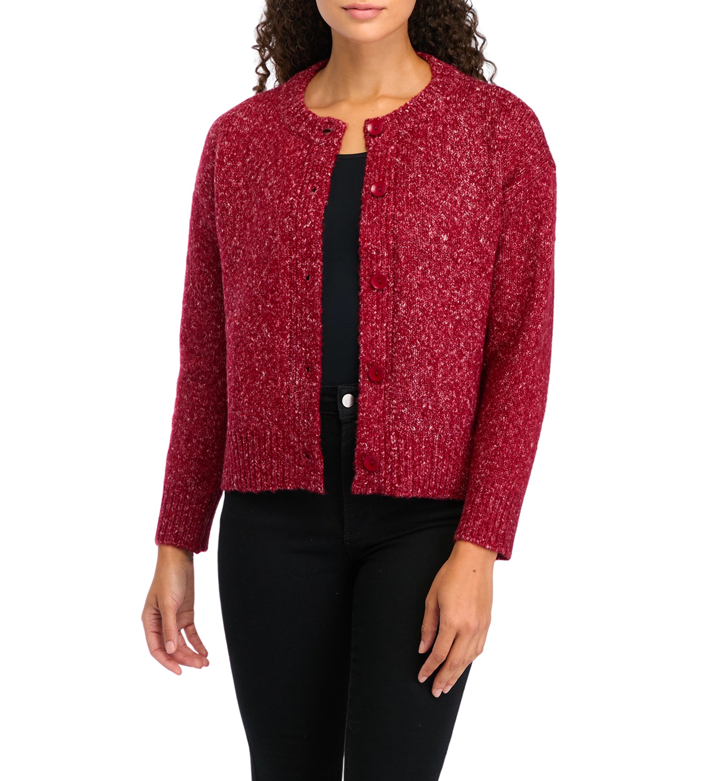 Womens Novelty Knit Cardigan