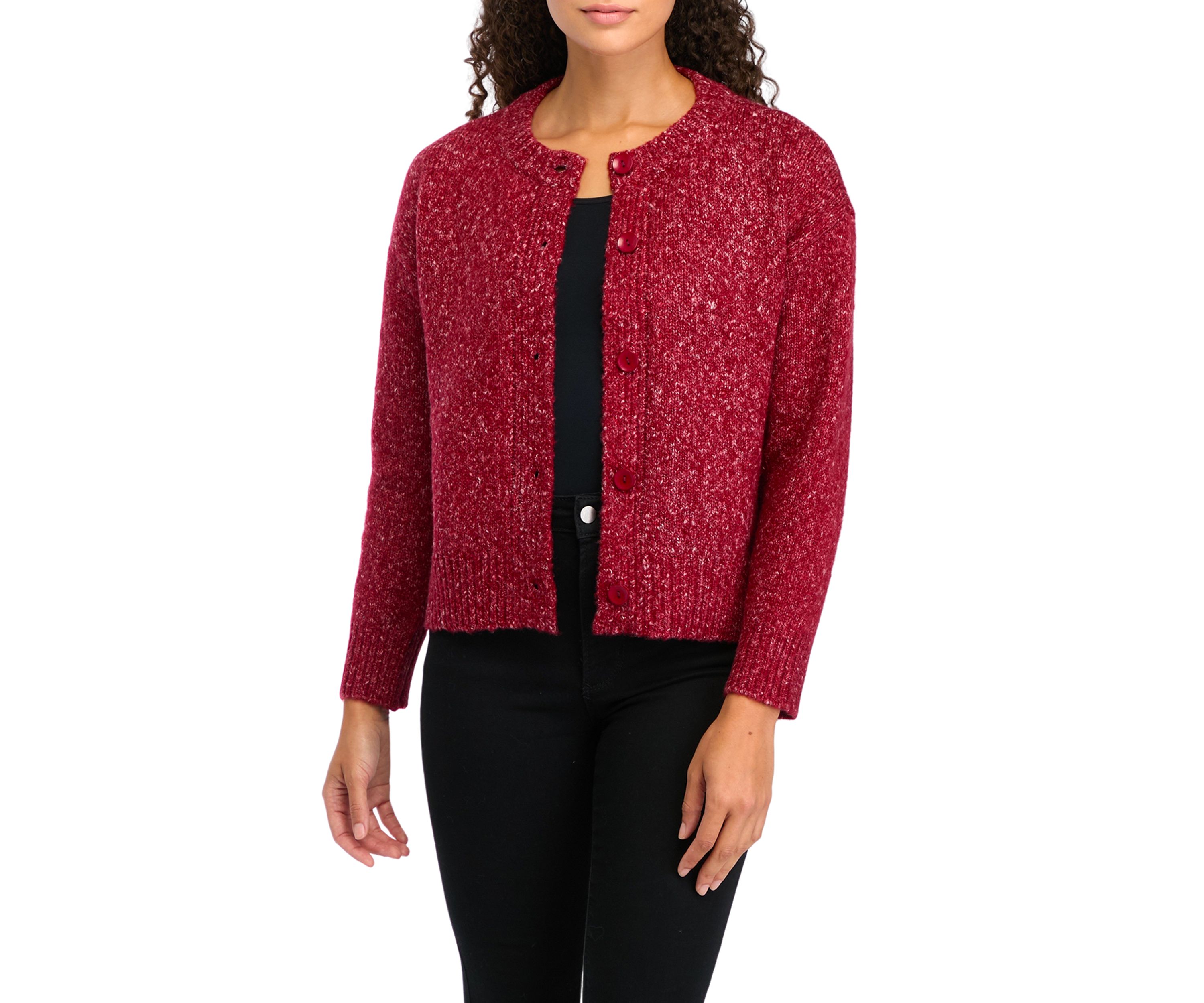 Womens Novelty Knit Cardigan