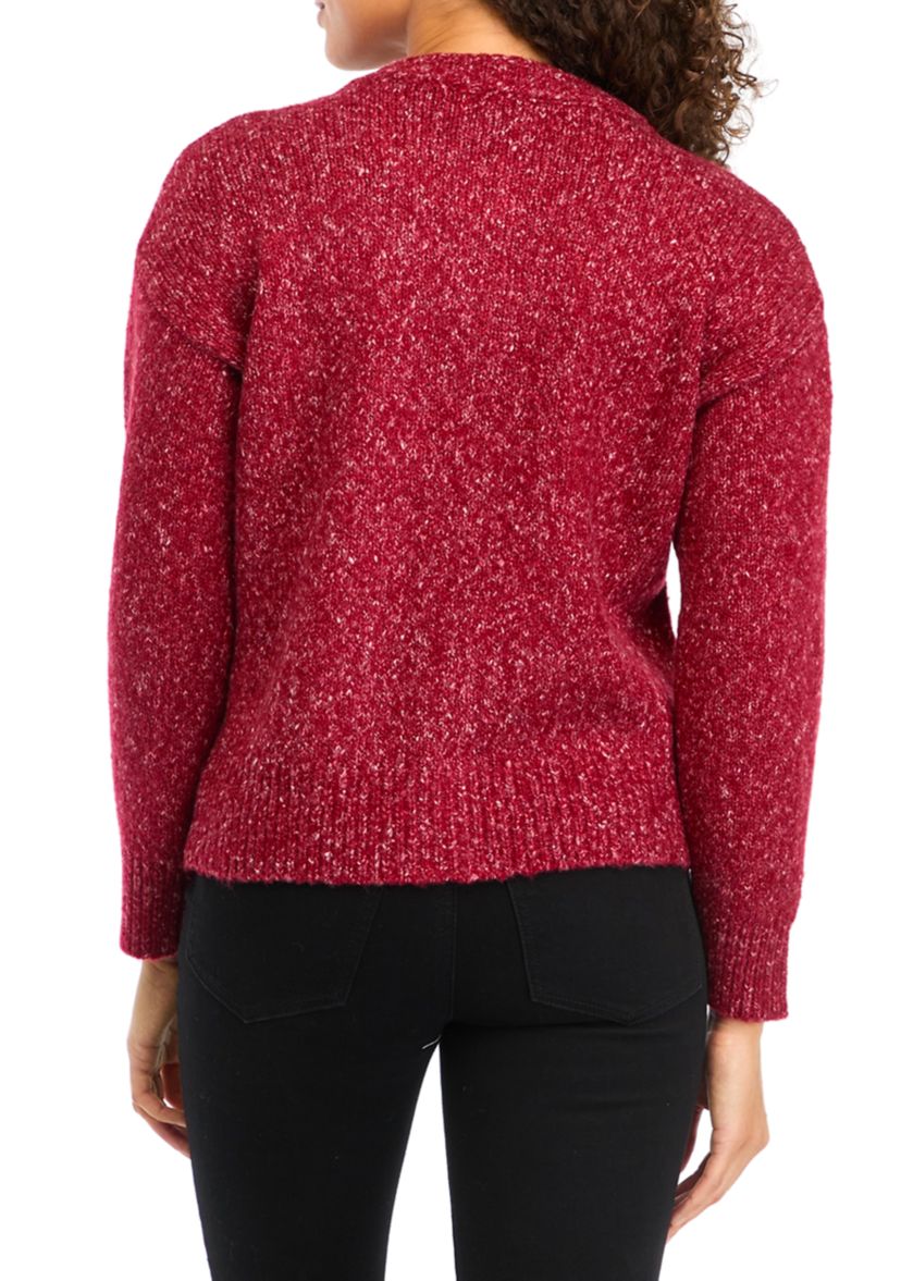 Womens Novelty Knit Cardigan