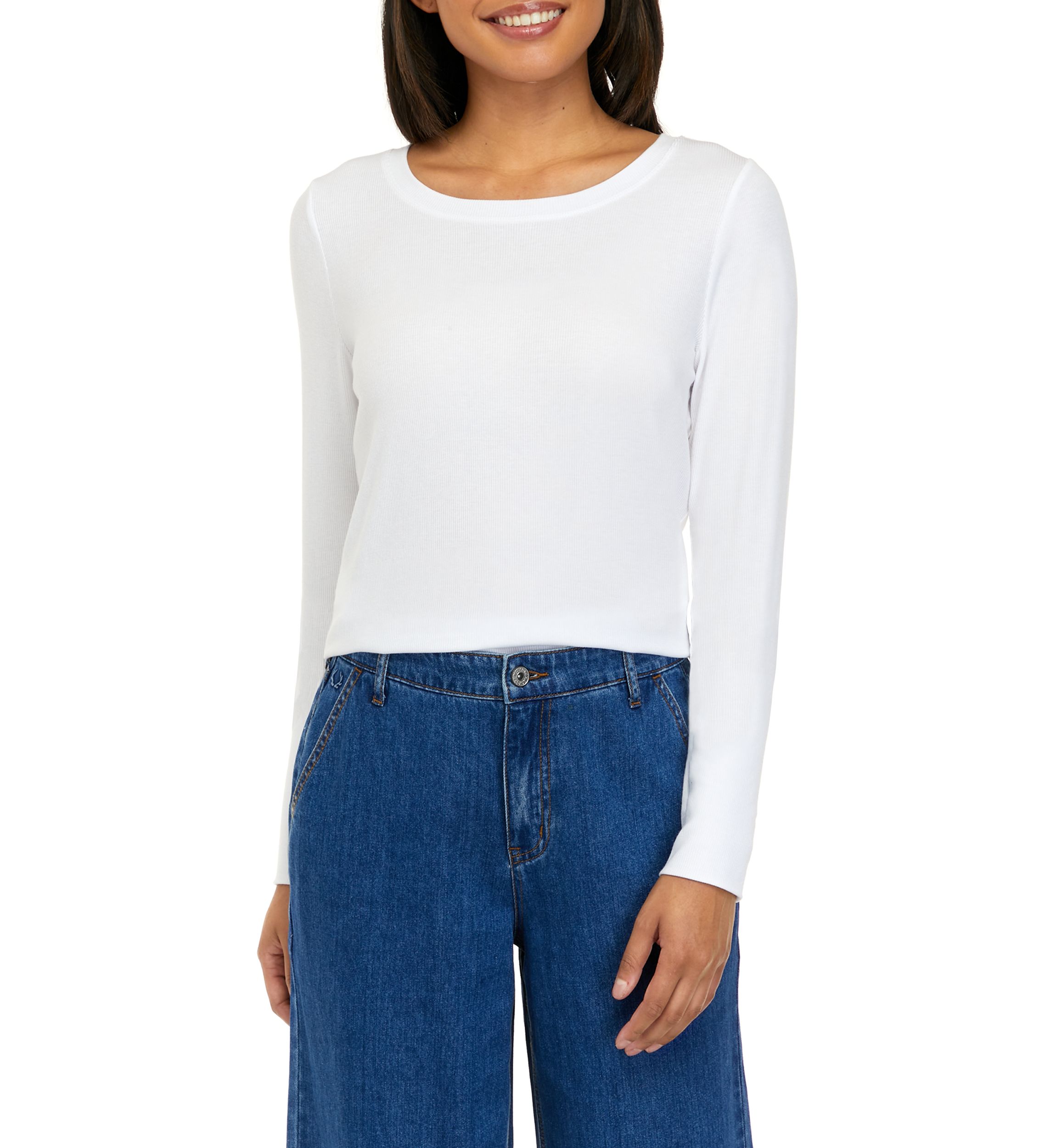 Long Sleeve Crew Knit Shirt 