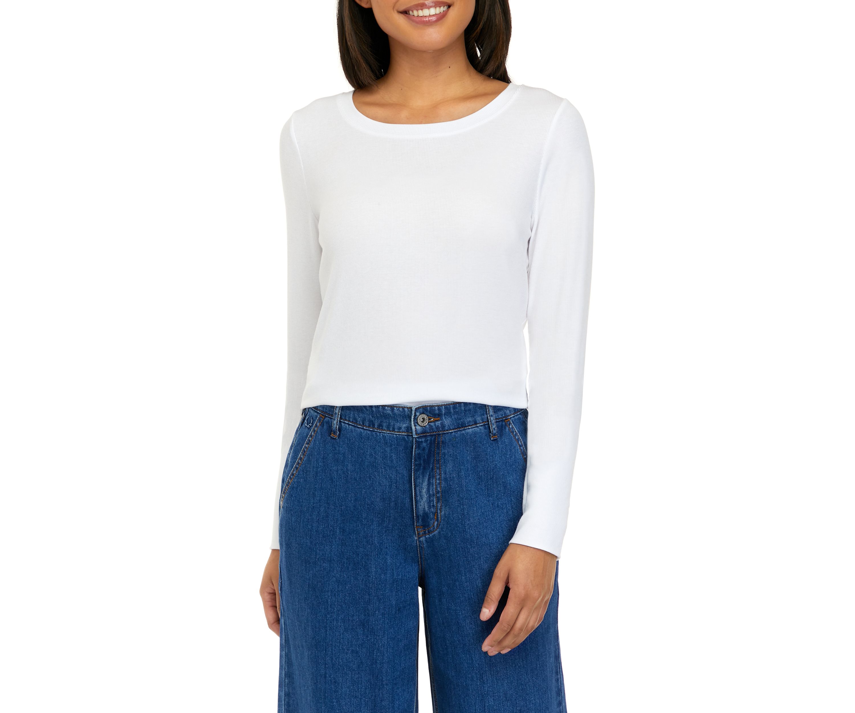 Long Sleeve Crew Knit Shirt 