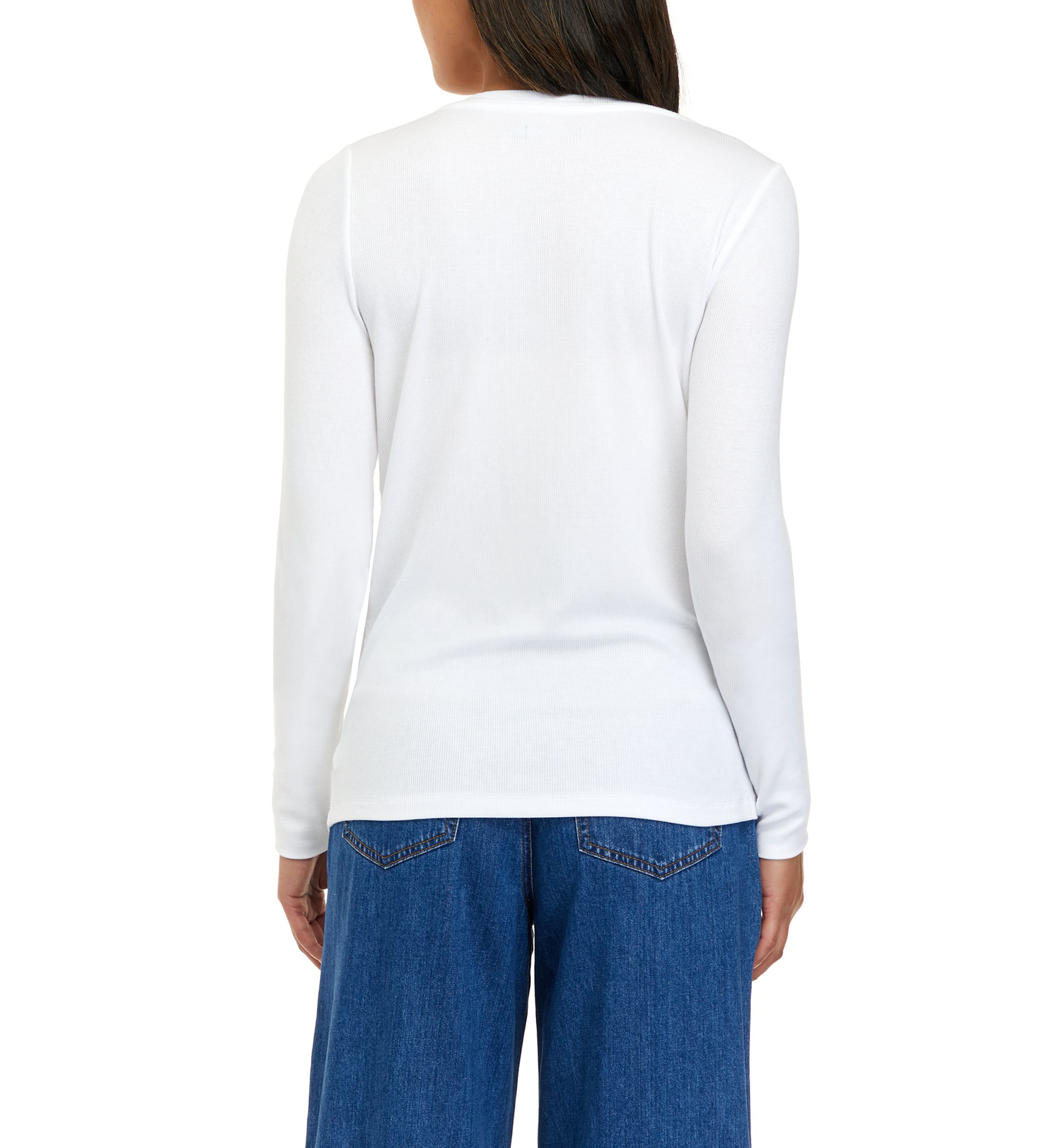 Long Sleeve Crew Knit Shirt 