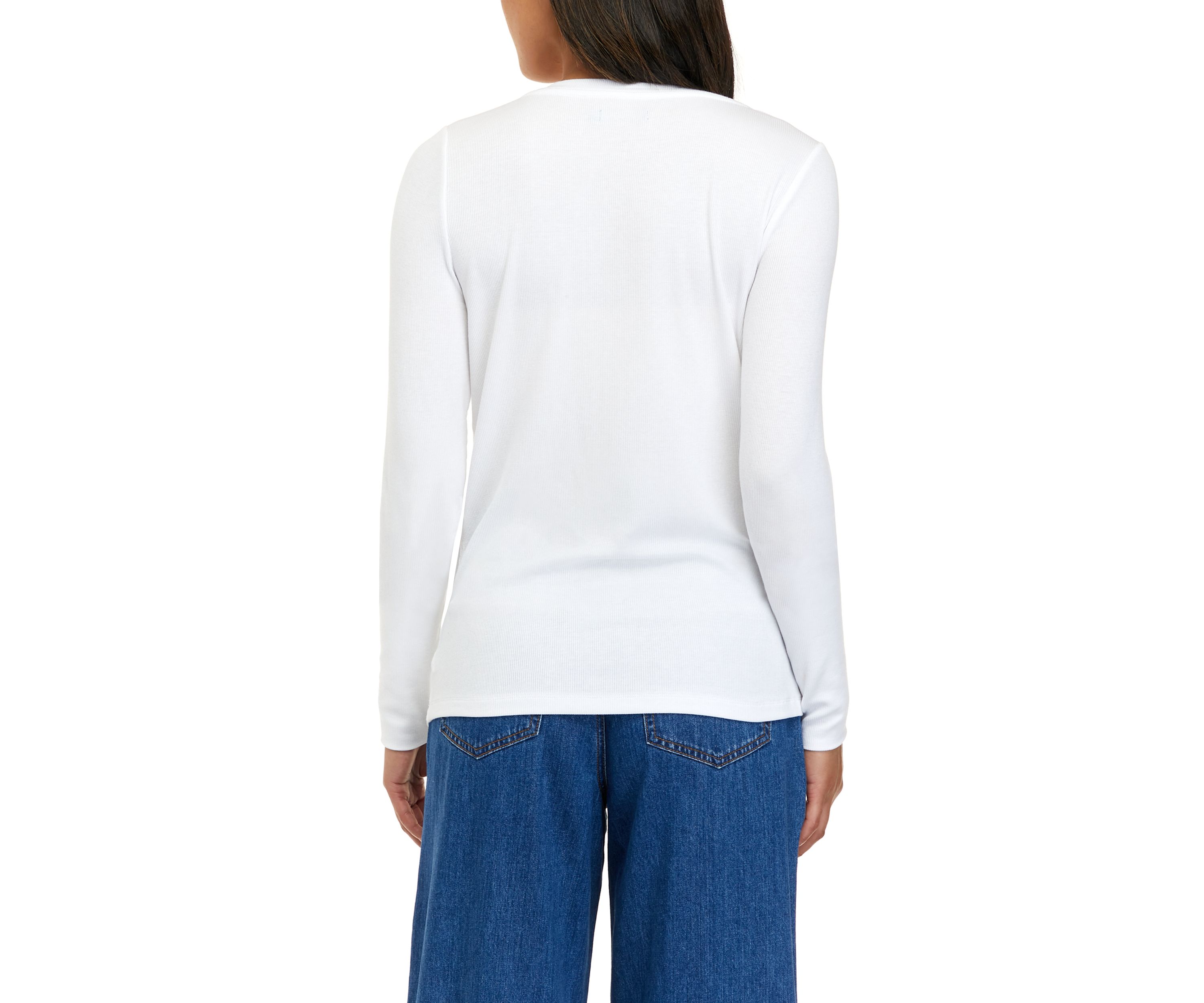 Long Sleeve Crew Knit Shirt 