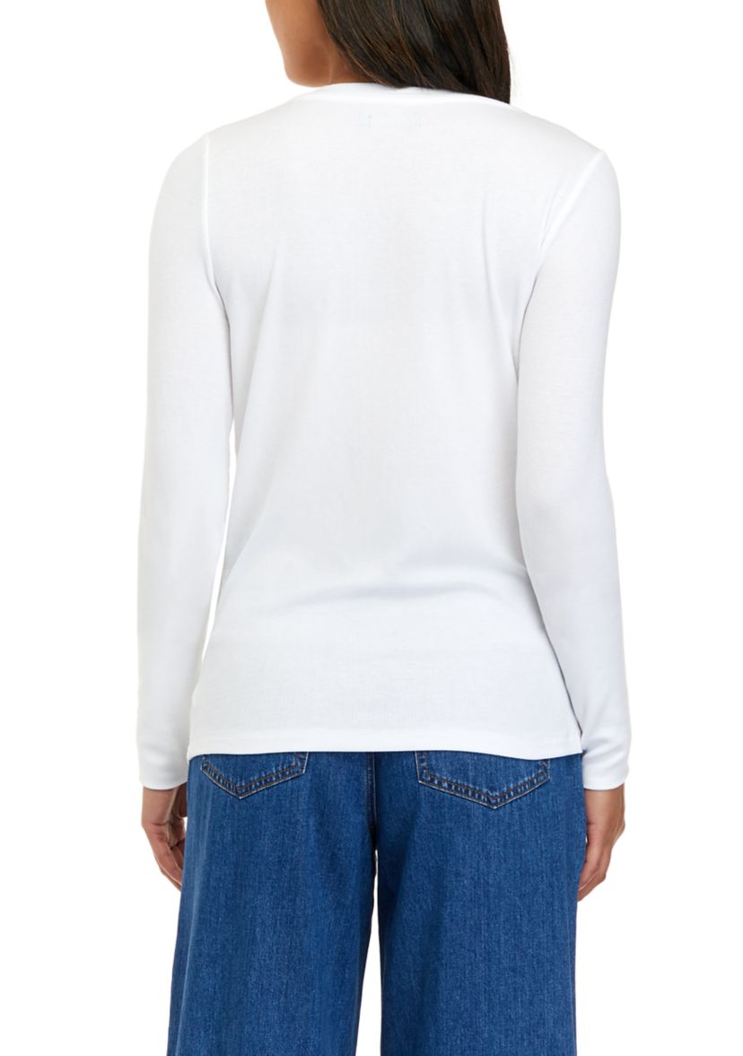 Long Sleeve Crew Knit Shirt 